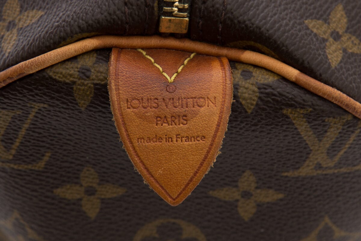 Louis Vuitton 2007 Brown Monogram Speedy HandBag