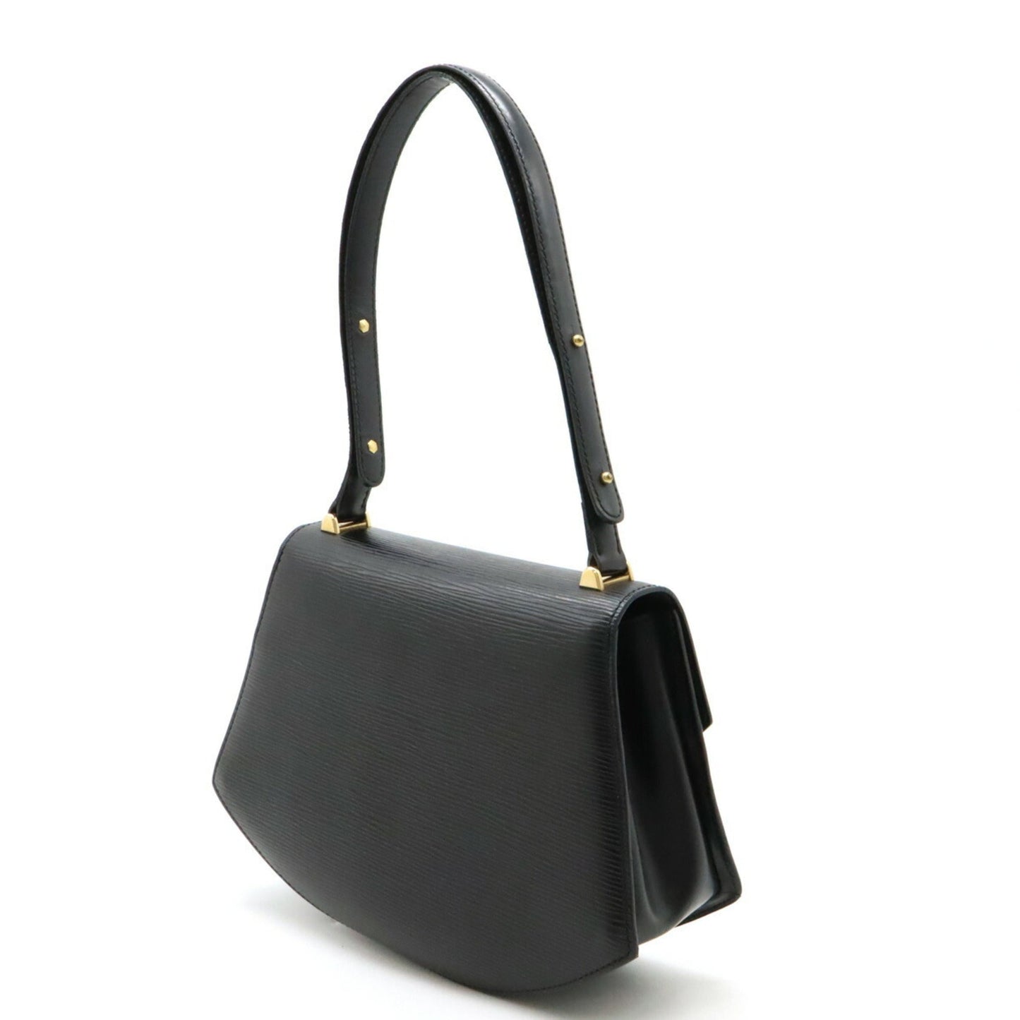 Louis Vuitton Epi  Noir Epi Leather Handbag Shoulder Bag