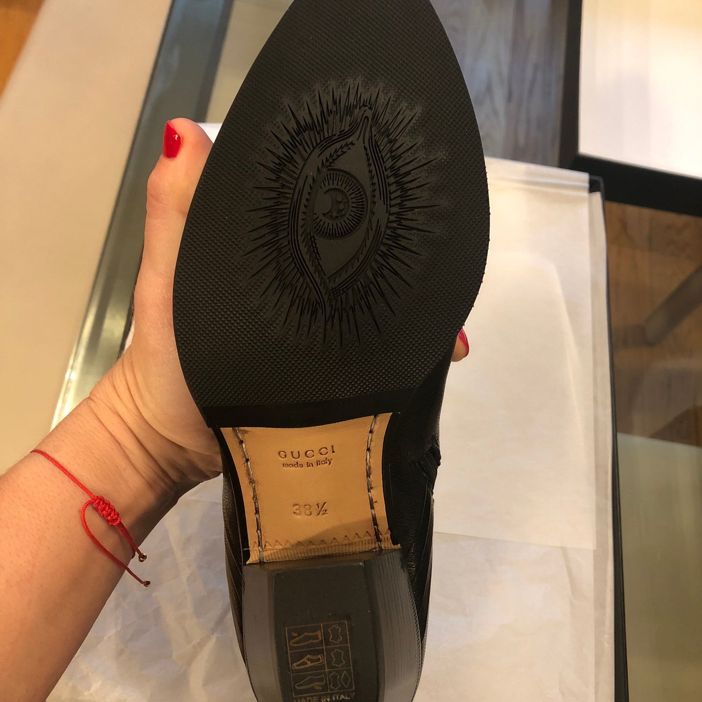 Gucci Horsebit Ankle Boots in Black