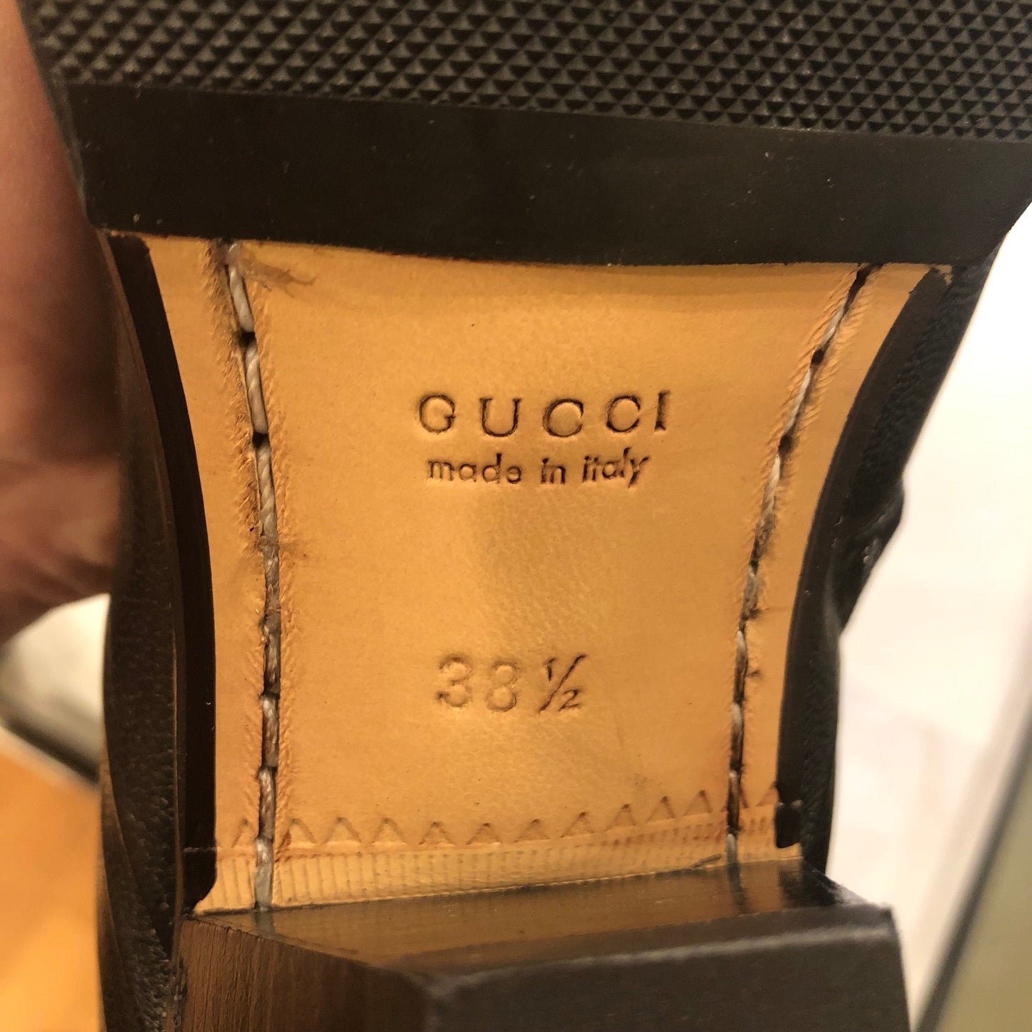 Gucci Horsebit Ankle Boots in Black