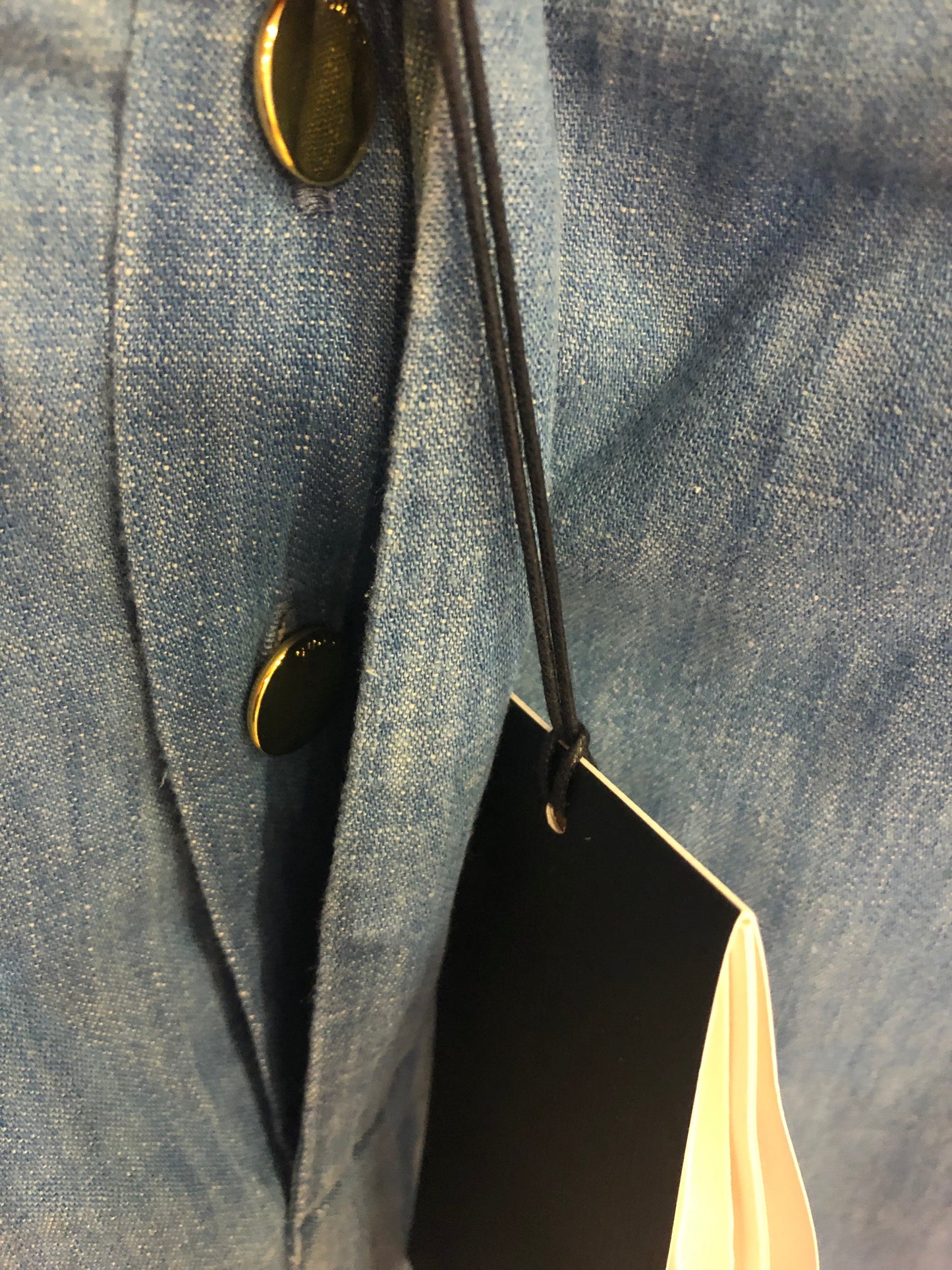 Gucci Button Fly Shorts in Blue