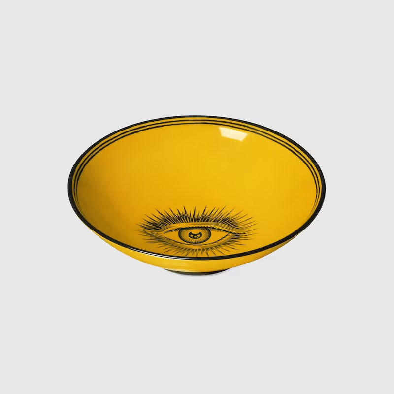 Gucci Eye Print Bowl