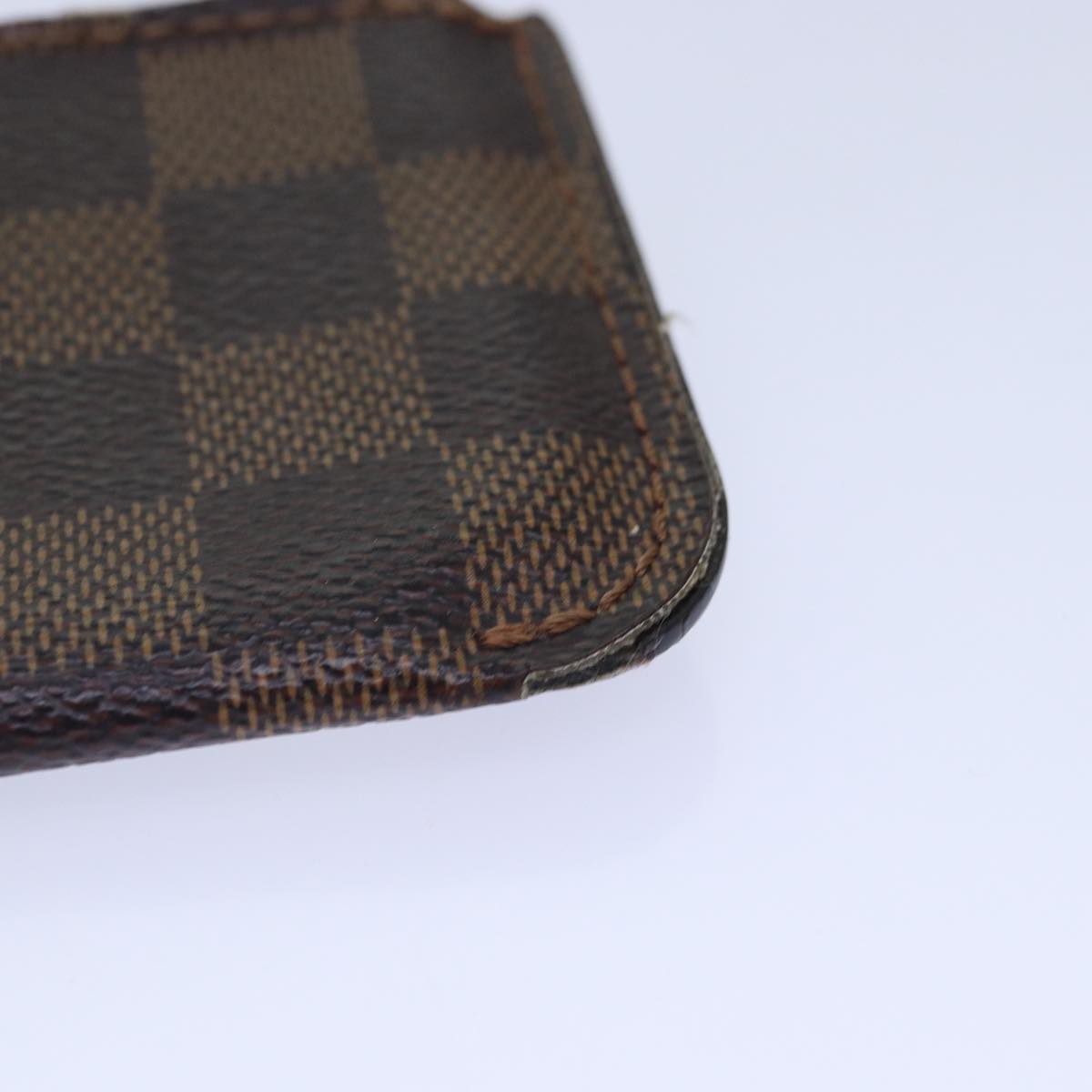 LOUIS VUITTON Damier Ebene Belmont NV Pouch LV Auth bs16821