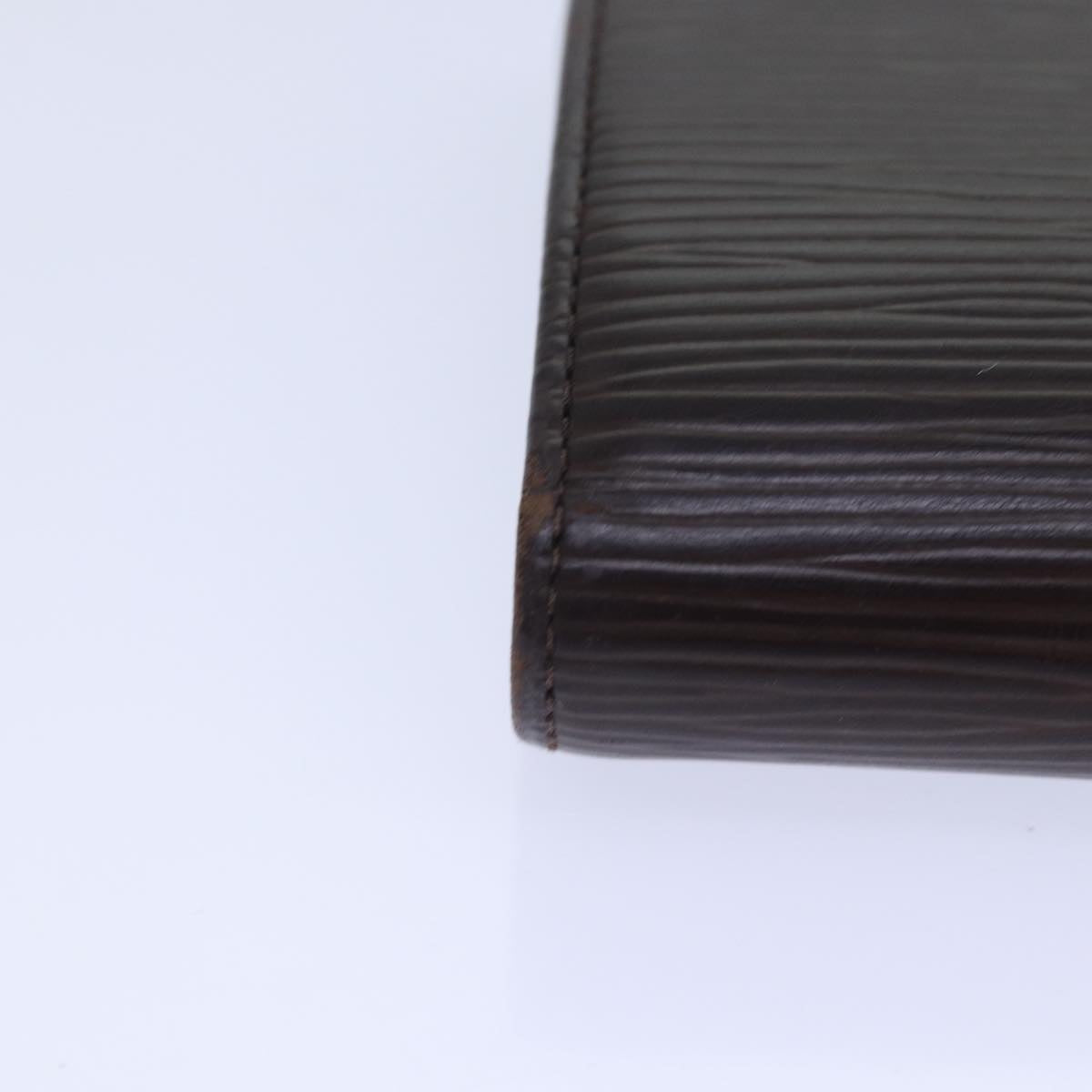 LOUIS VUITTON Epi Porte Monnaie Billets Viennois Mocha M6324D LV Auth bs16925