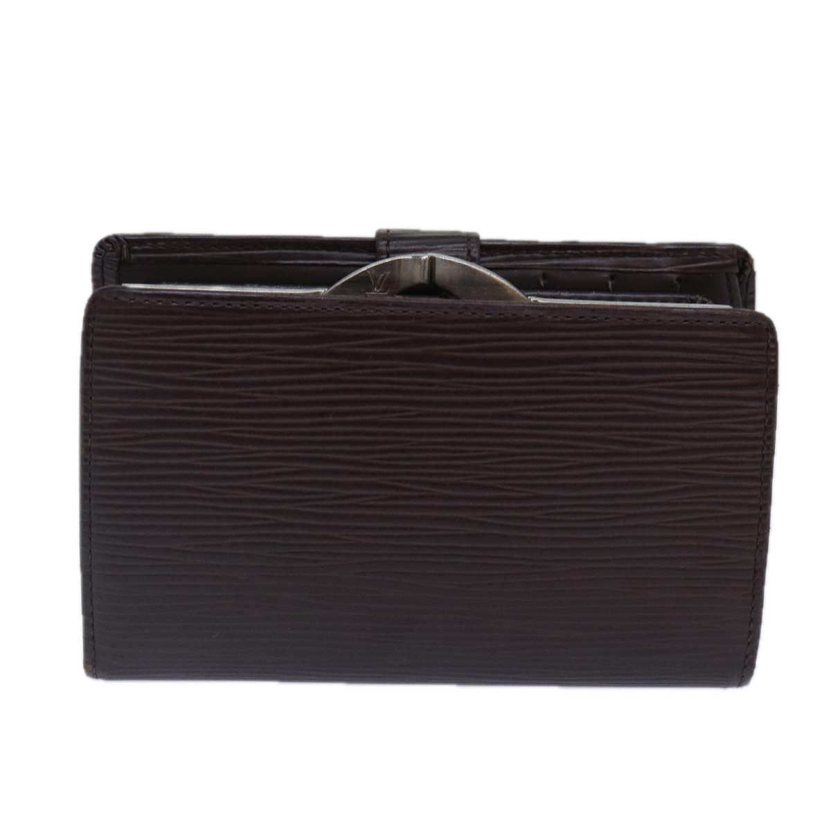 LOUIS VUITTON Epi Porte Monnaie Billets Viennois Mocha M6324D LV Auth bs16925