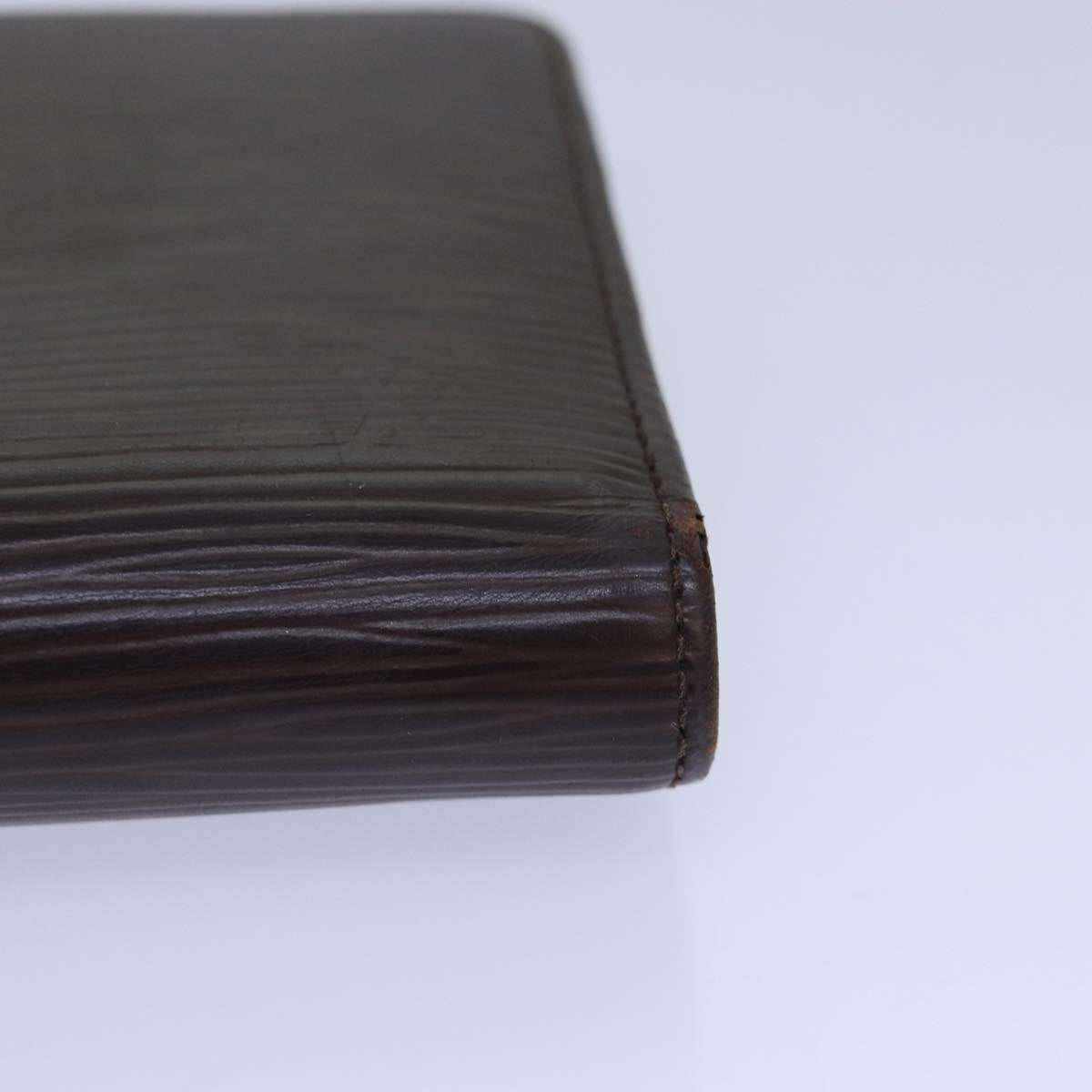 LOUIS VUITTON Epi Porte Monnaie Billets Viennois Mocha M6324D LV Auth bs16925