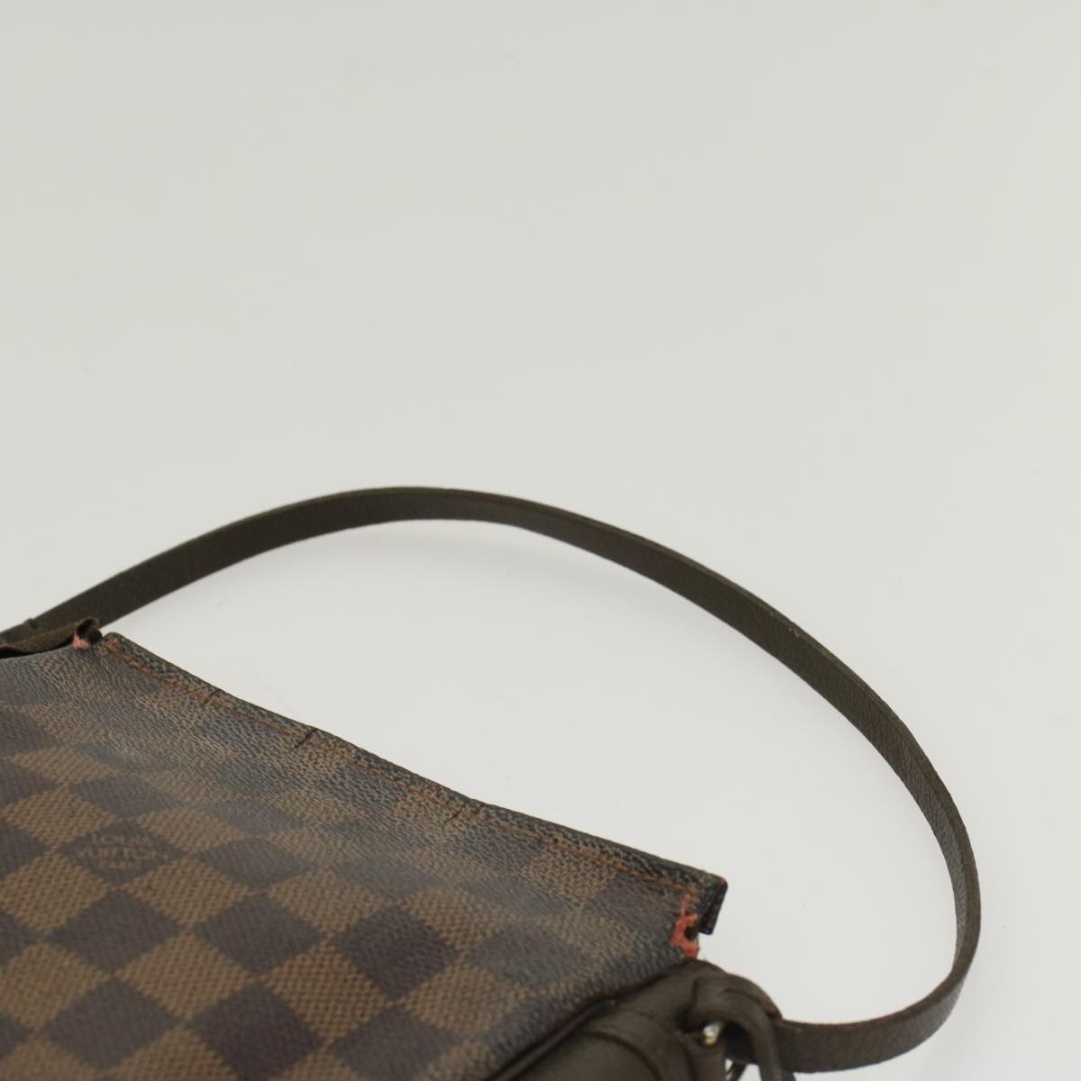 LOUIS VUITTON Damier Ebene Trousse makeup Pouch N51982 LV  bs6838