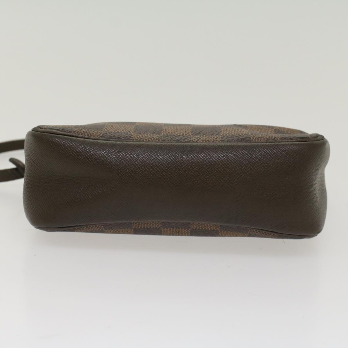 LOUIS VUITTON Damier Ebene Trousse makeup Pouch N51982 LV  bs6838