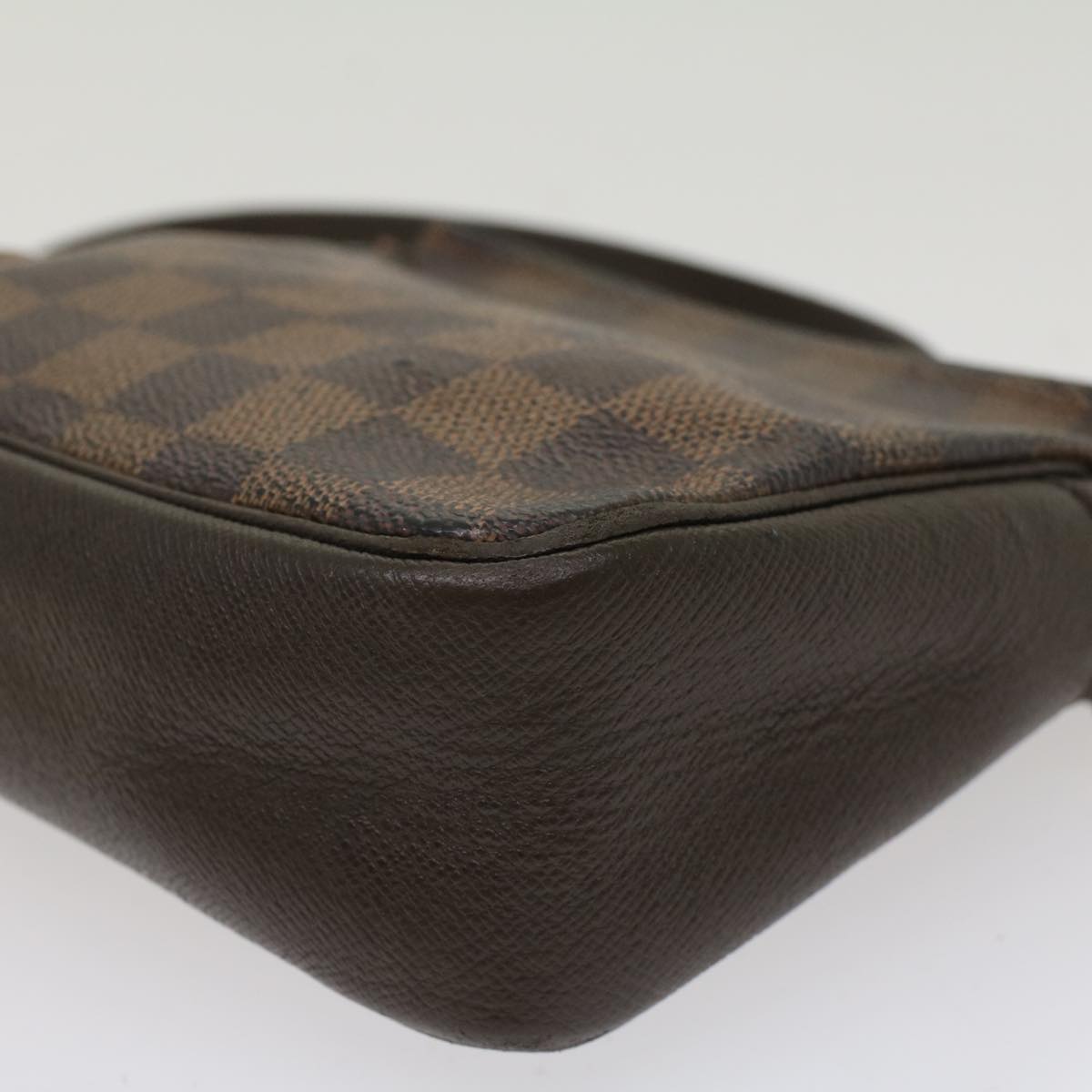 LOUIS VUITTON Damier Ebene Trousse makeup Pouch N51982 LV  bs6838