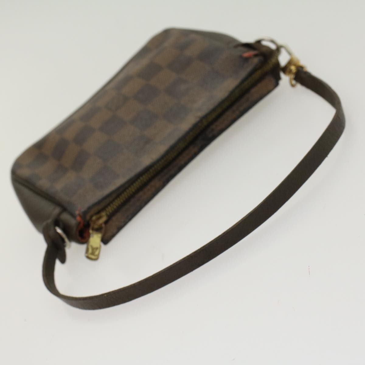 LOUIS VUITTON Damier Ebene Trousse makeup Pouch N51982 LV  bs6838