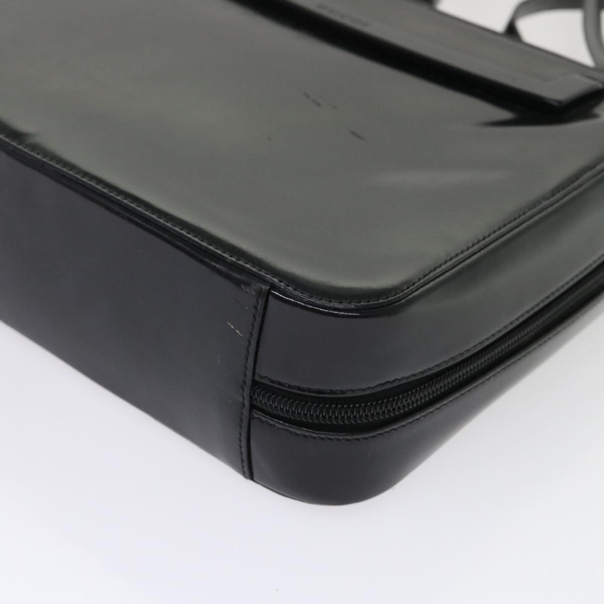 GUCCI Shoulder Bag Patent leather Black 0013091 3754  bs7235