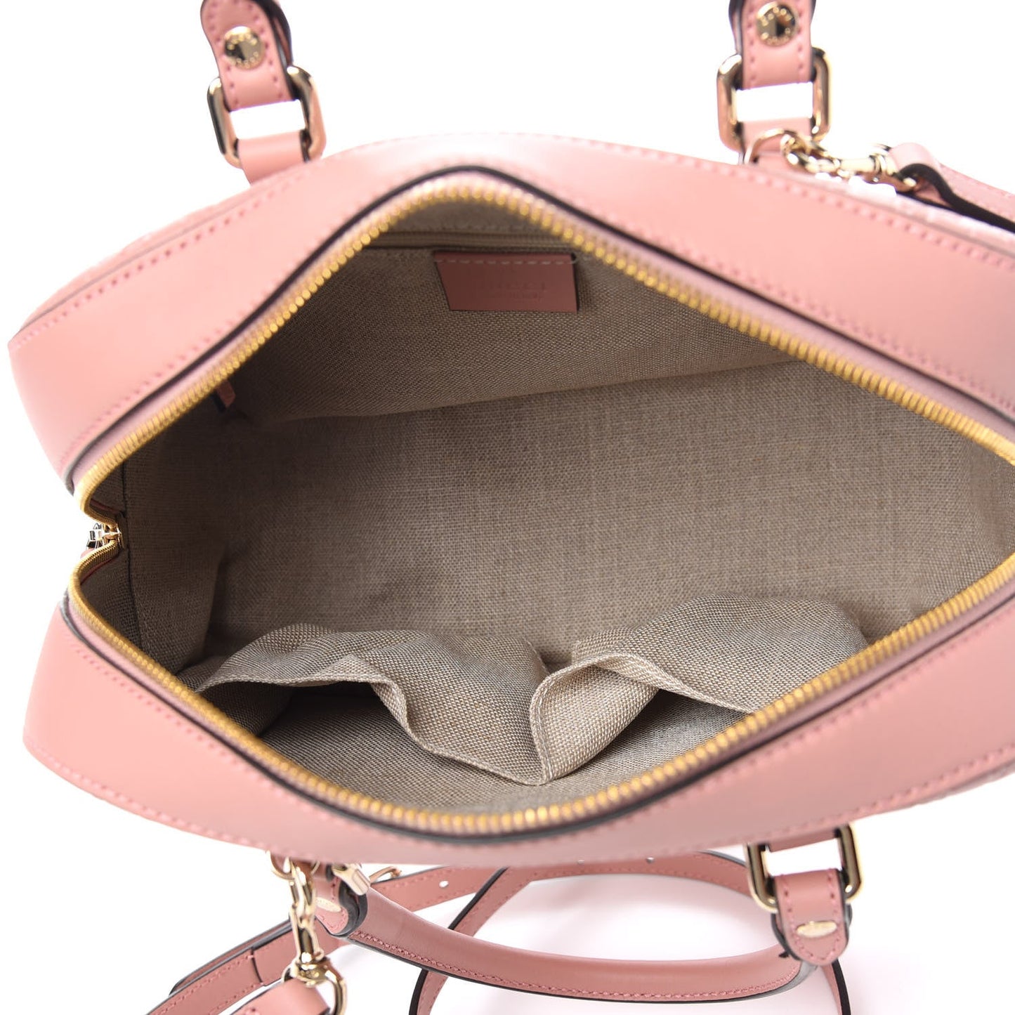 Gucci Microguccissima Crossbody Handbag in Soft Pink