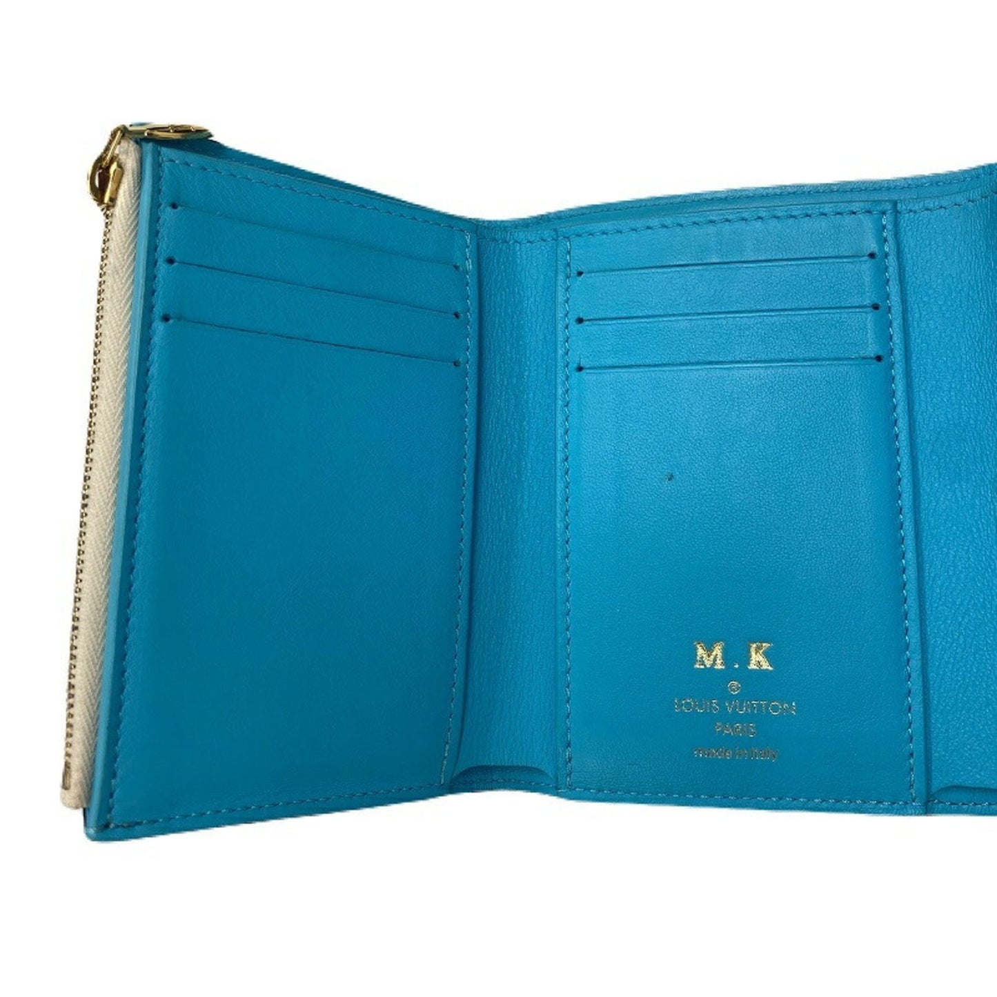 Louis Vuitton blue Off- Wallet (Tri-Fold)