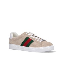 Gucci Men "Ace" Low-Top Sneakers