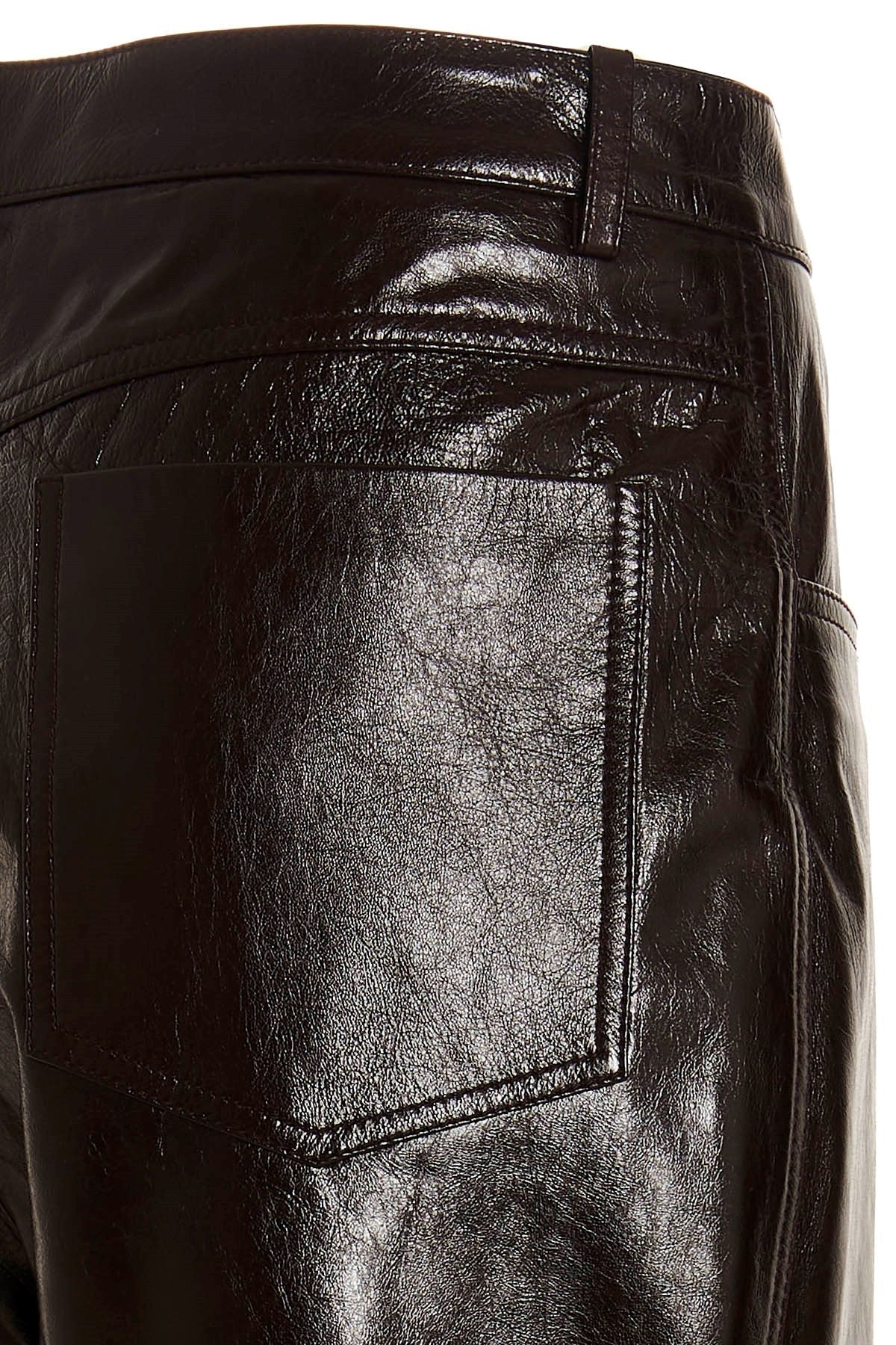 Gucci Men Leather Pants