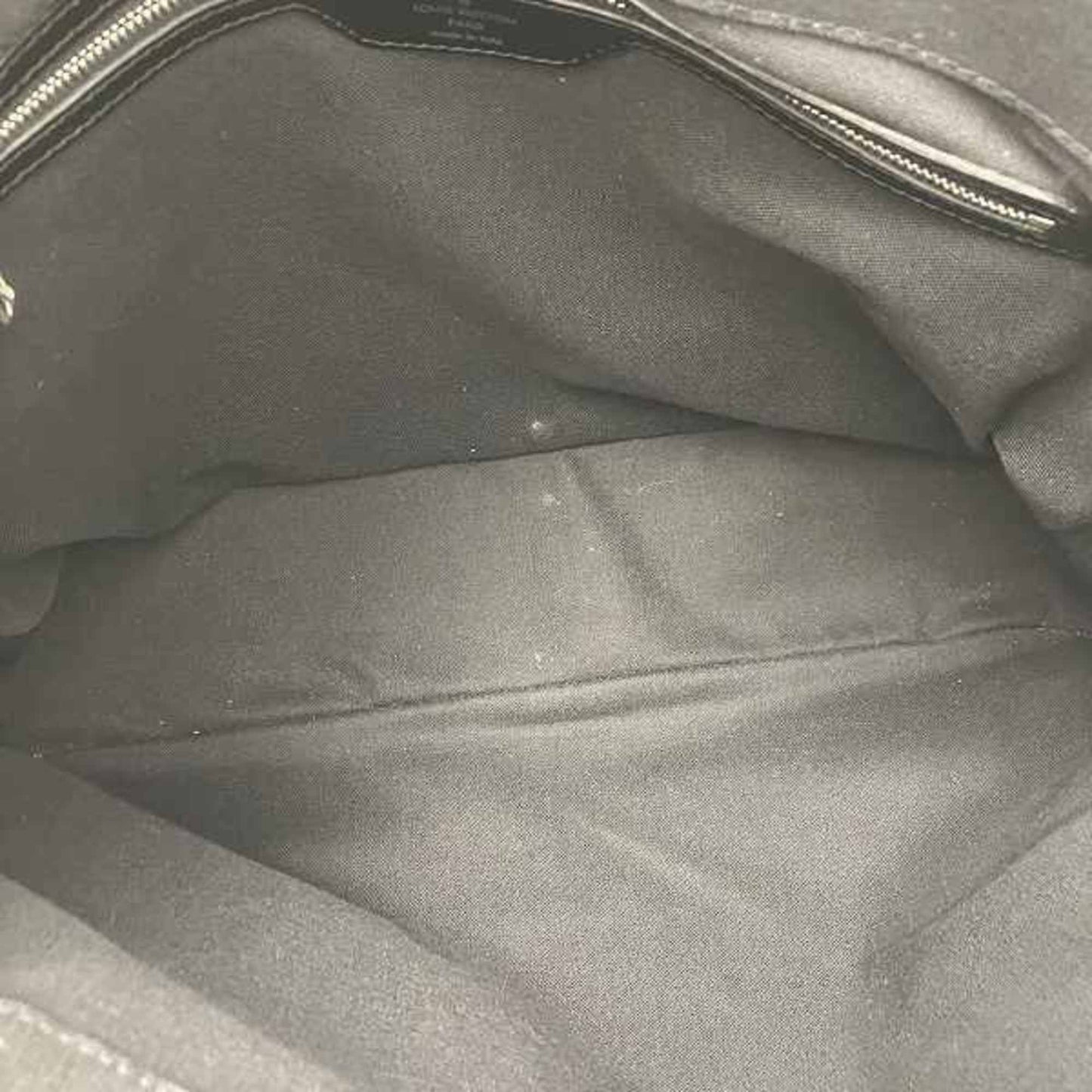 Louis Vuitton  Leather Nylon Shoulder Bag