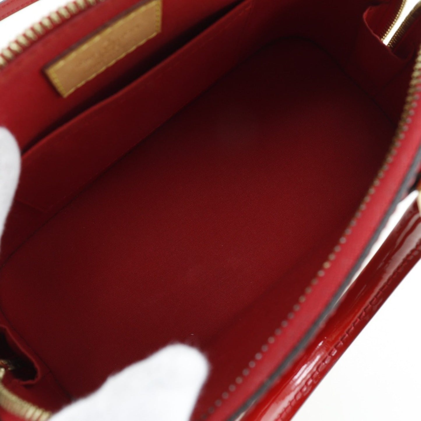 Louis Vuitton Cerise  Color Monogram Vernis Handbag