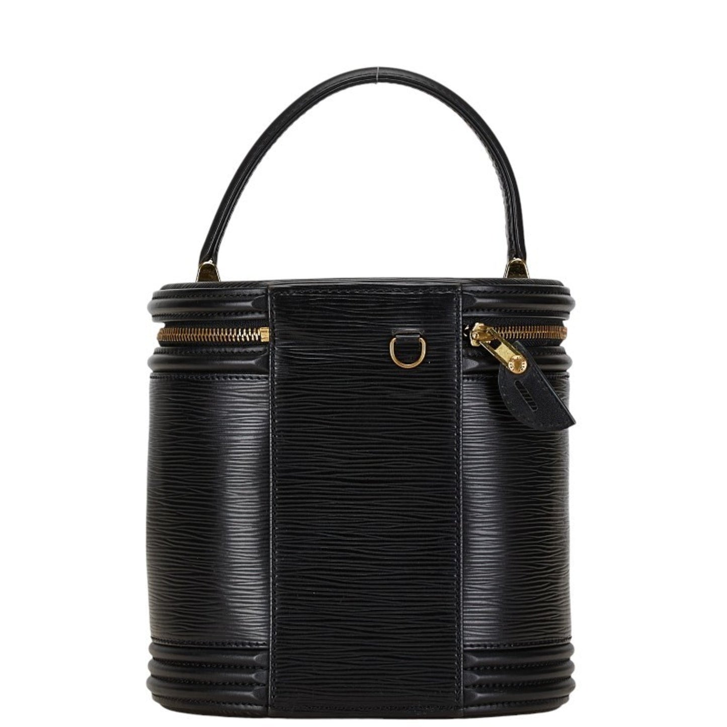 Louis Vuitton  Noir Leather Handbag Vanity Bag