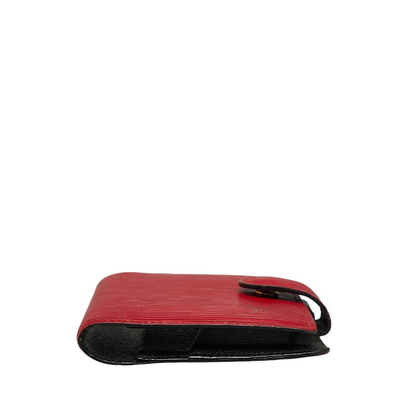 Louis Vuitton Epic Miniature Handbook Cover R20077 Castilian Red Noir Leather  Louis Vuitton