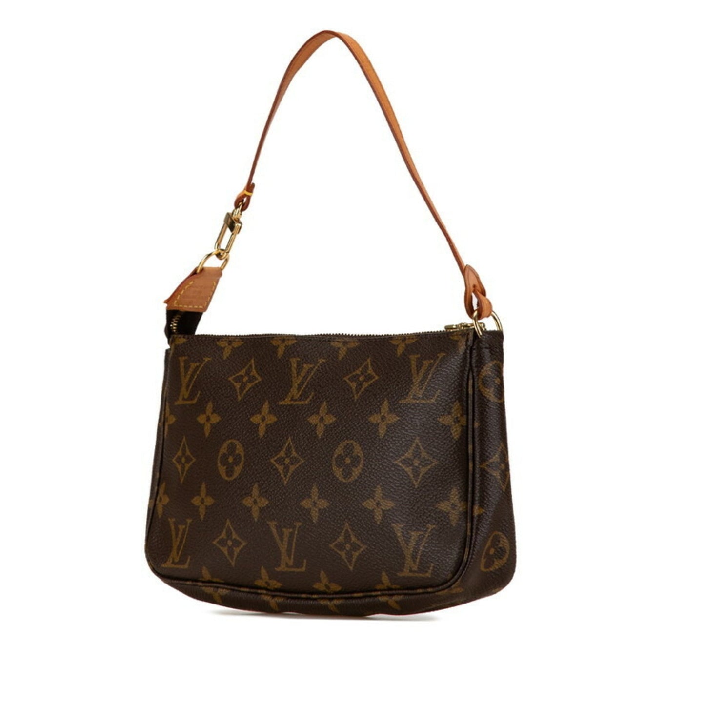 Louis Vuitton  Pvc Leather Handbag Pochette Pouch