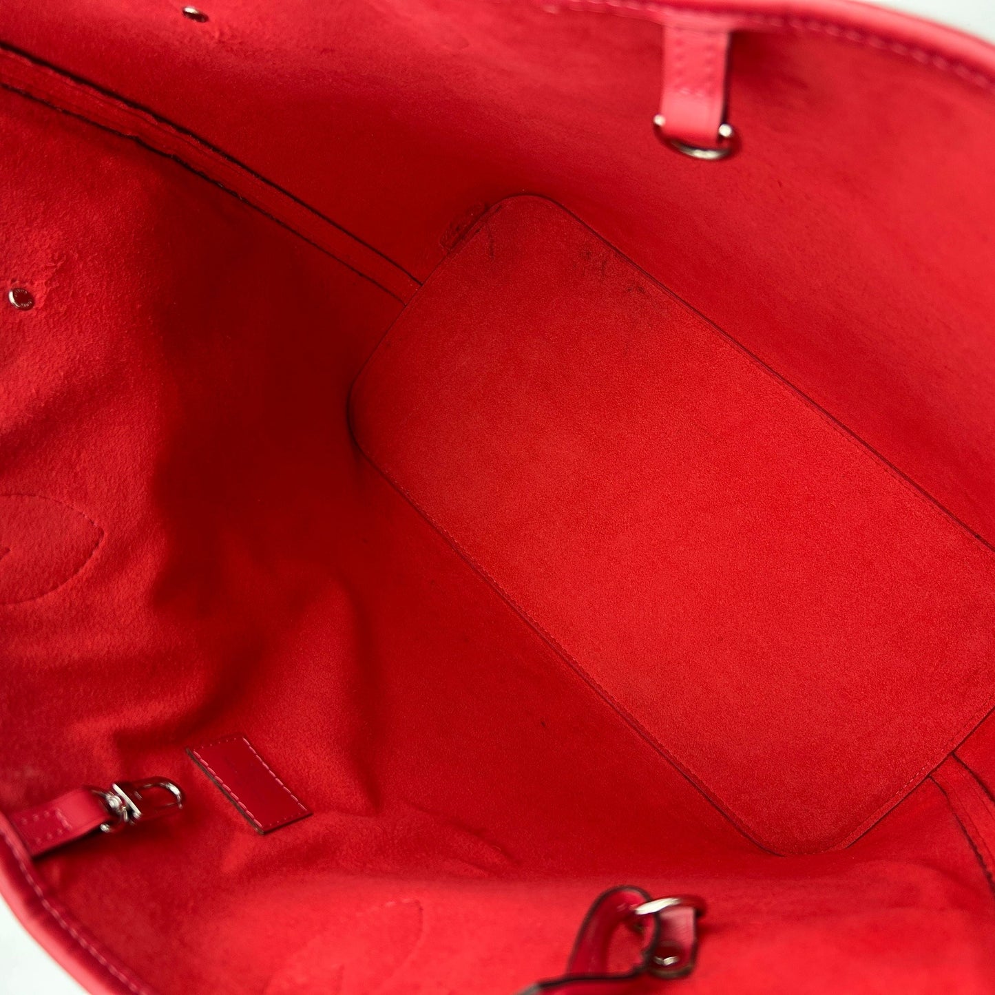 Louis Vuitton Coquelicot Epi Leather Neverfull LA11041