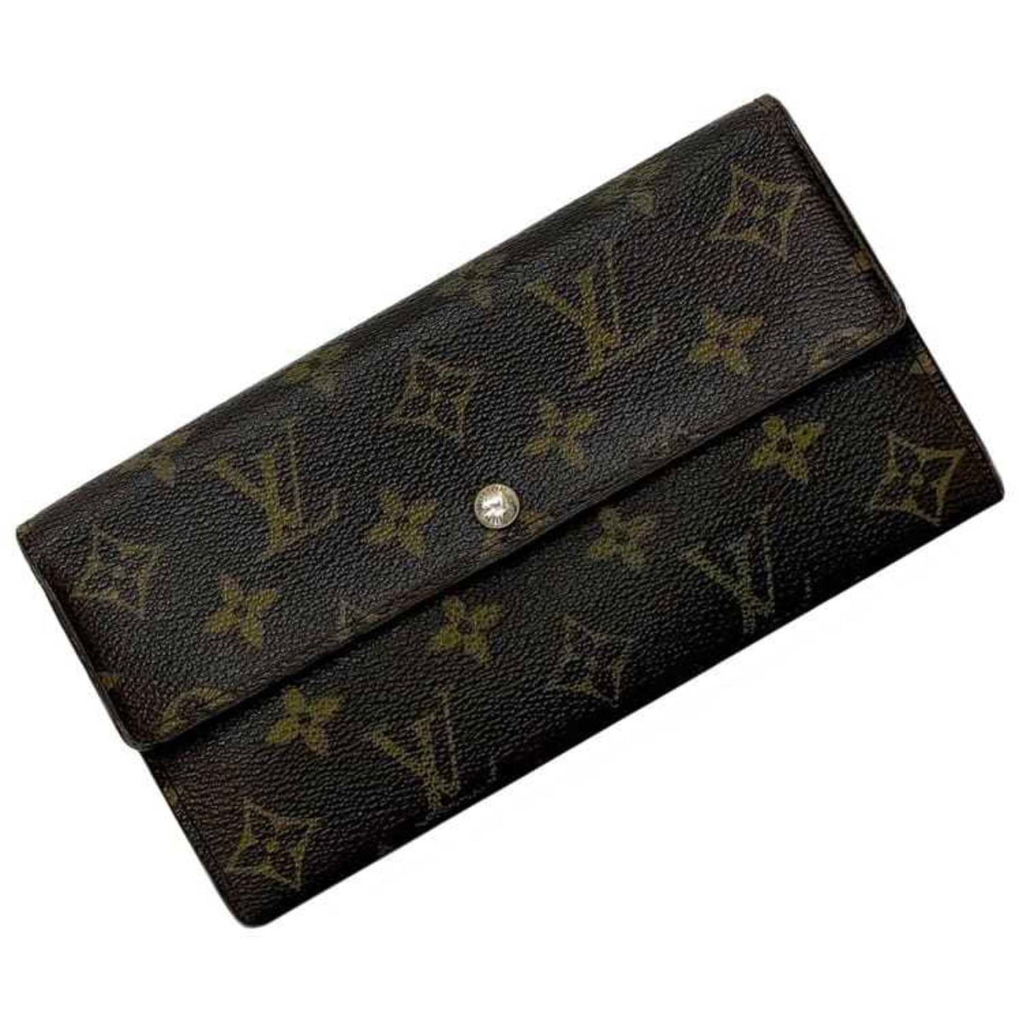 Louis Vuitton  Monogram Long Wallet (Bi-Fold)