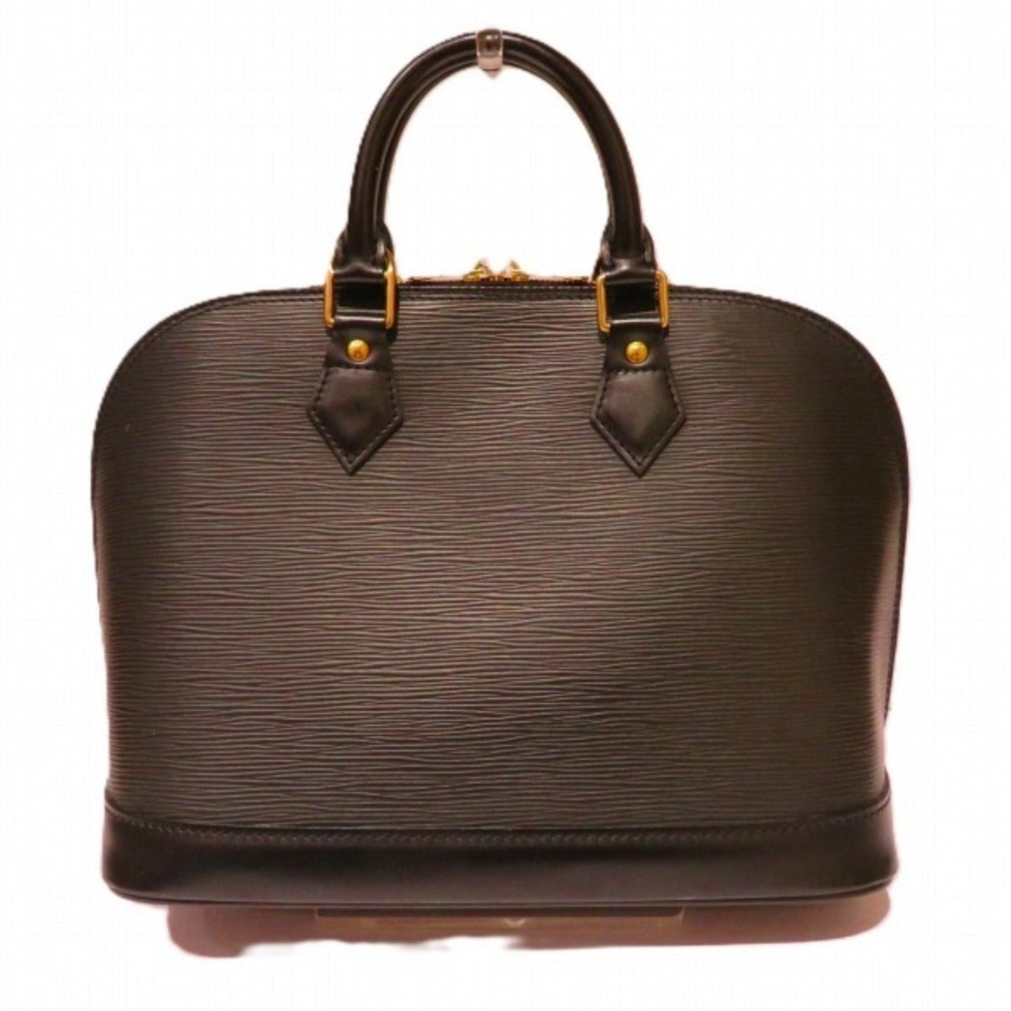Louis Vuitton Epi  Noir Epi Leather Handbag
