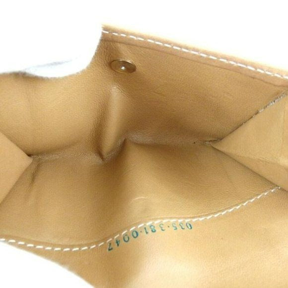 GUCCI Vintage Brown Guccissima Micro G Logo Print