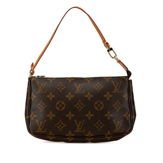 Louis Vuitton  Pvc Leather Handbag Pochette Pouch