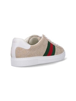 Gucci Men "Ace" Low-Top Sneakers