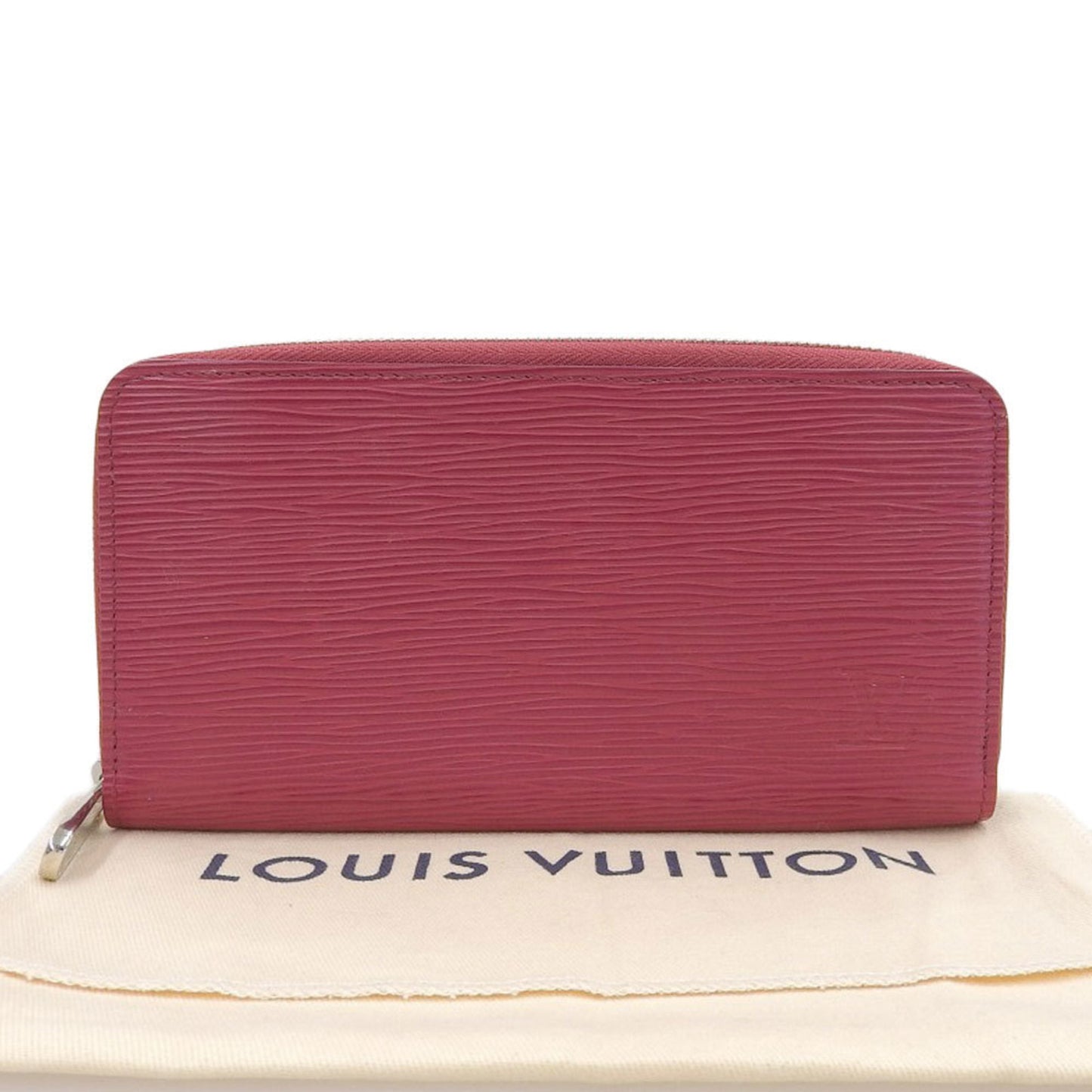 Louis Vuitton Epi pink  Color Epi Leather Long Wallet (Bi-Fold)