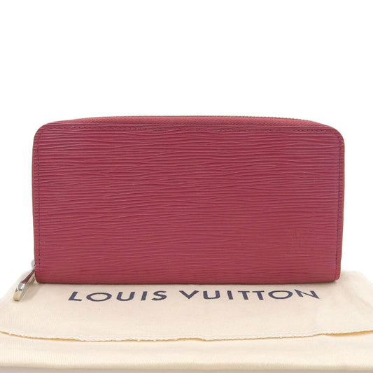 Louis Vuitton Epi pink  Color Epi Leather Long Wallet (Bi-Fold)