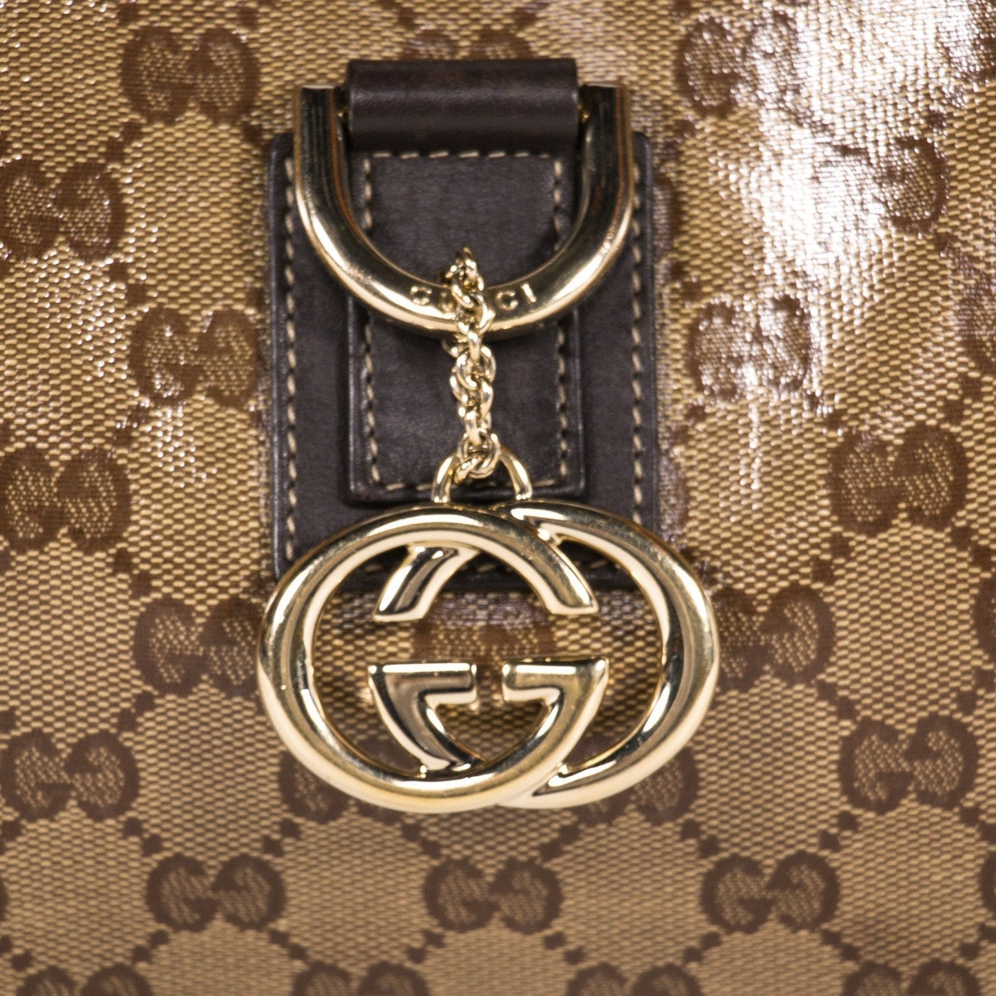Gucci GG Patent Hobo