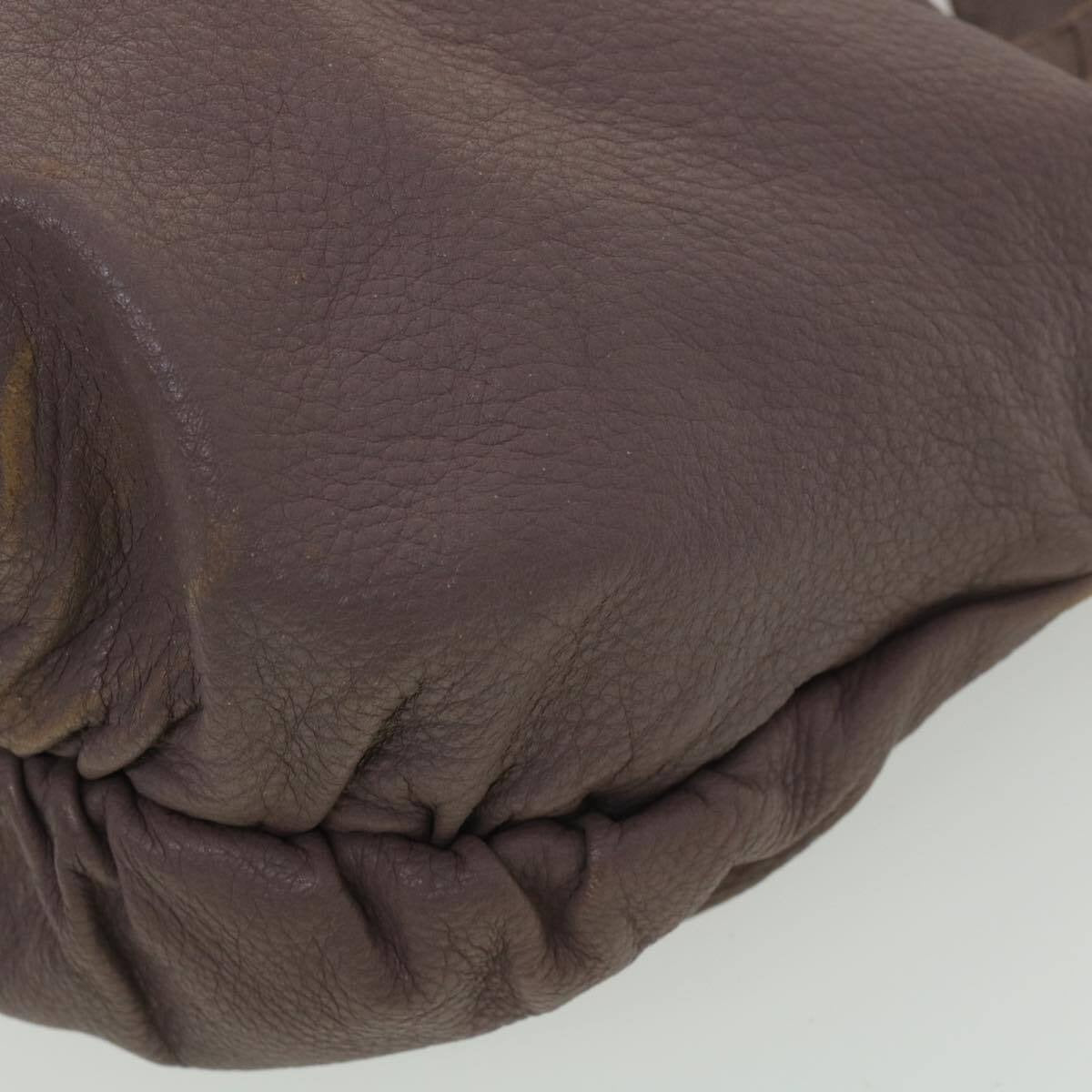 Gucci supple mocha brown leather XL hobo style shoulder bag
