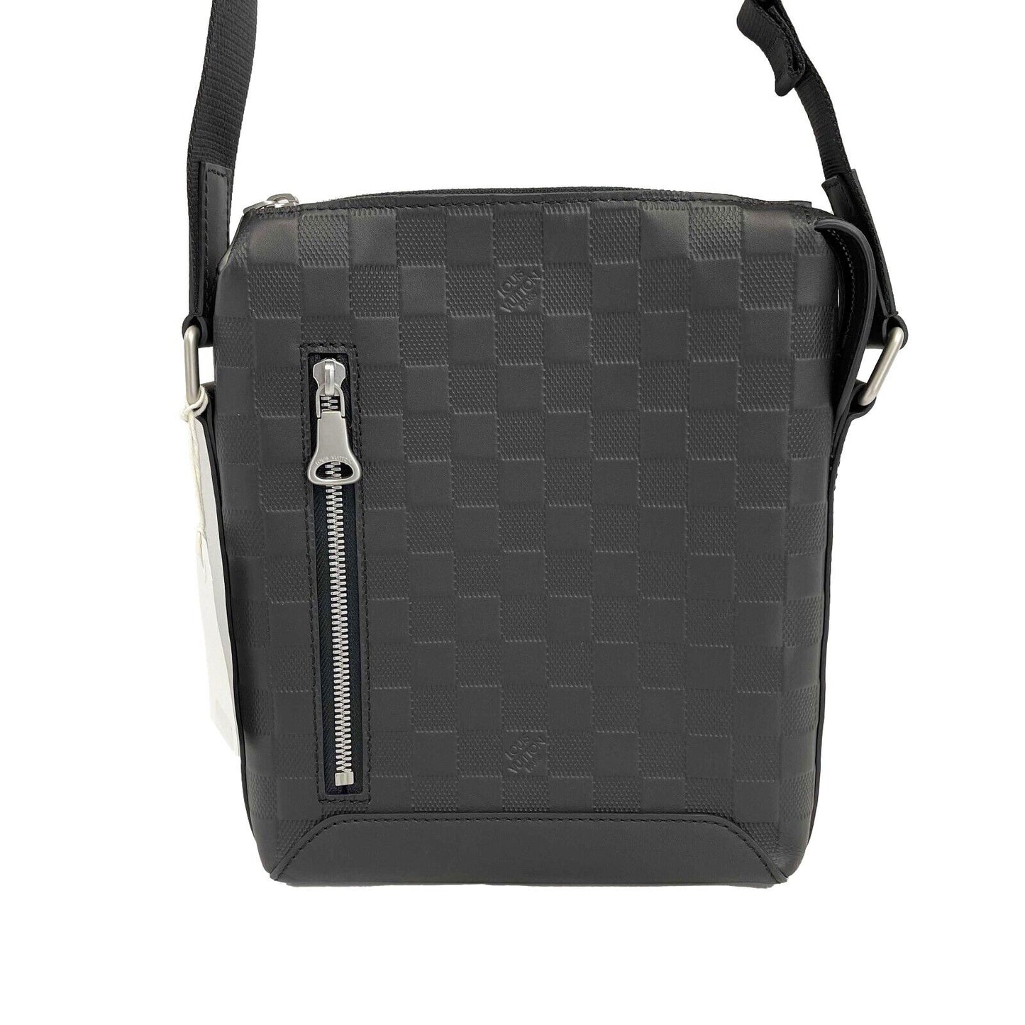 LOUIS VUITTON - Damier Infini Leather Messenger BB - Black Crossbody