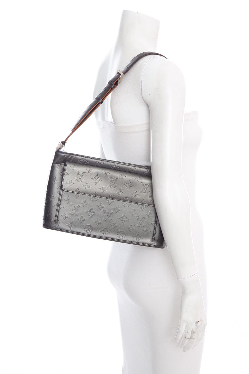 Louis Vuitton 2003 Grey Mat Monogram HandBag