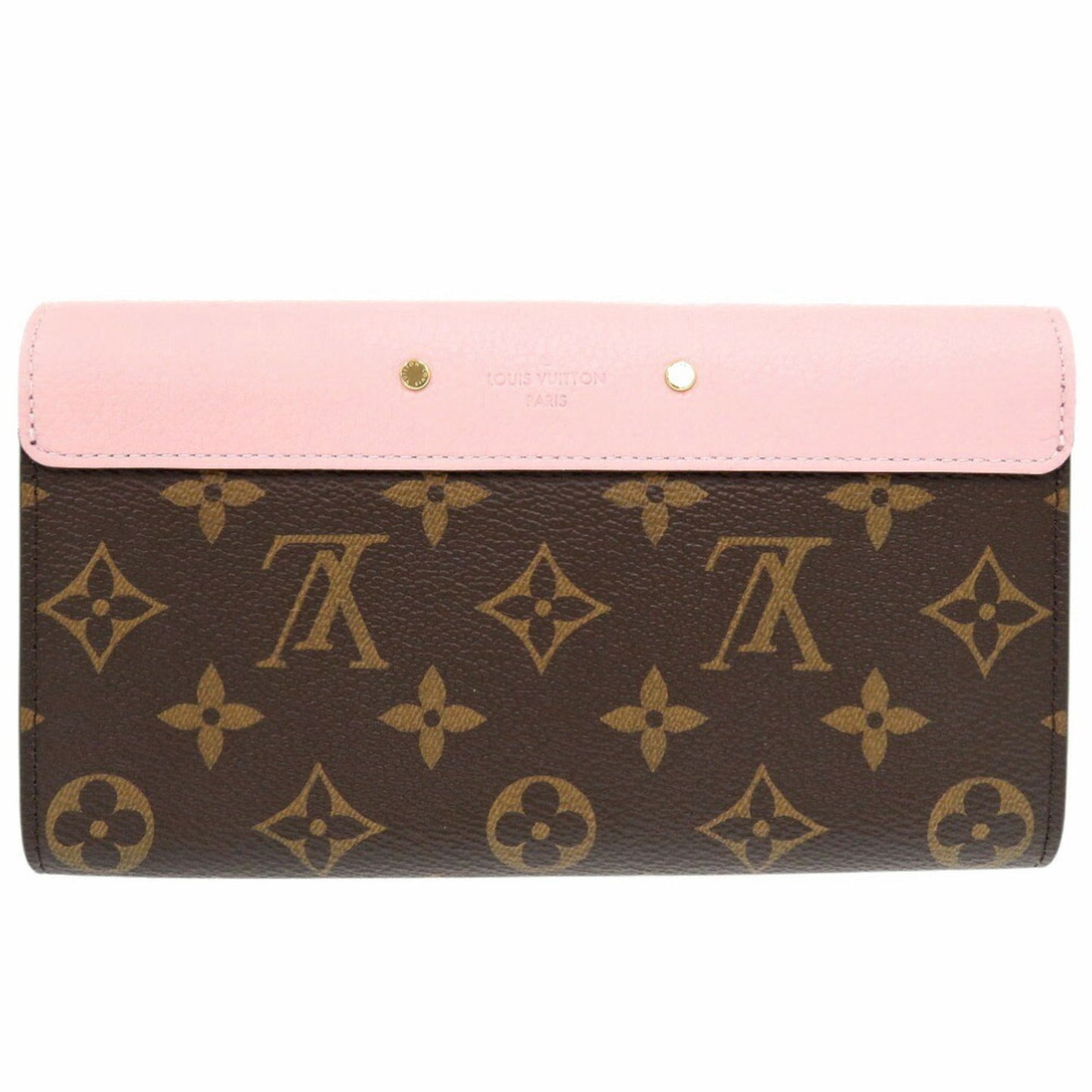 Louis Vuitton  Monogram pink Rose Ballerine Monogram Long Wallet (Bi-Fold)