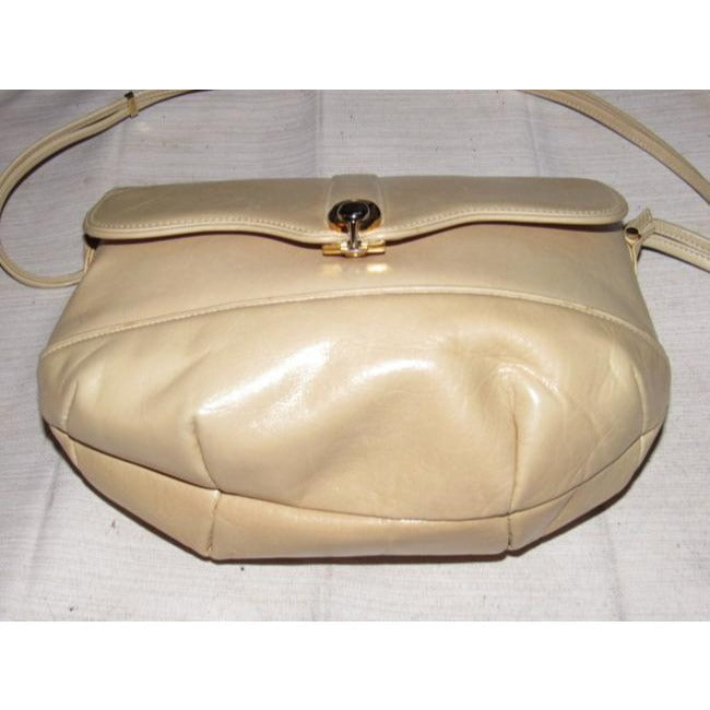Gucci Beige Leather Shoulder Cross Body Bag