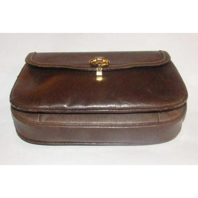 Gucci Vintage Purses Brown Soft Gg Supreme Clutch