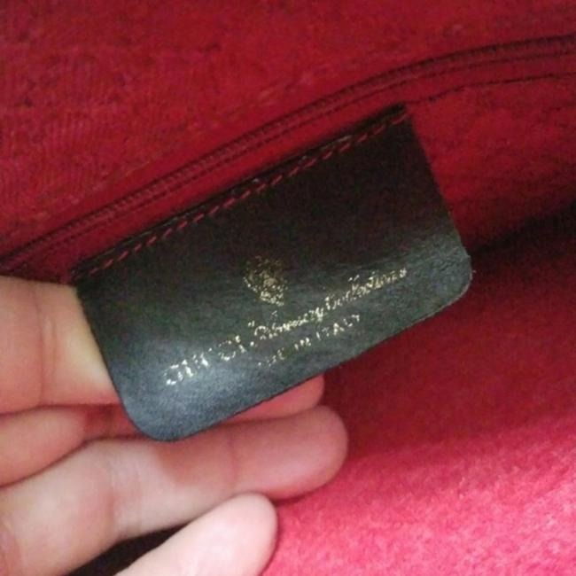 Gucci Ophidia Shoulder Guccissima Canvasleather Crossbodyshoulder With Stripe Black Logo Printred An