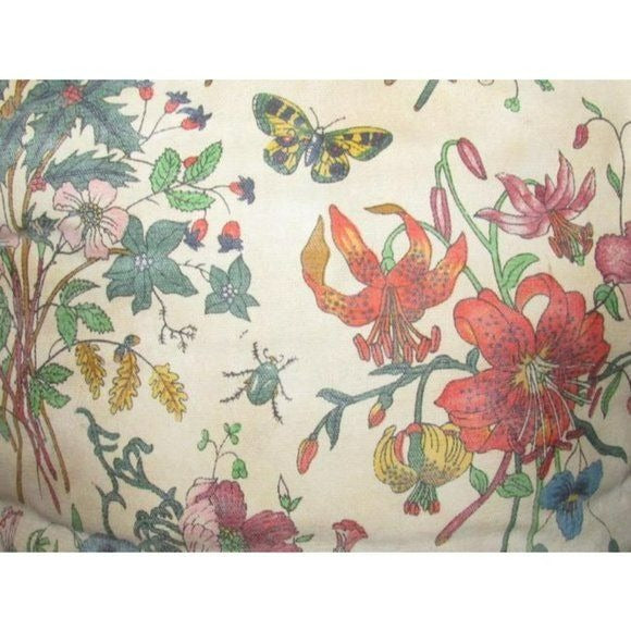 GUCCI Vintage Garden Souvenir Floral Design Canvas