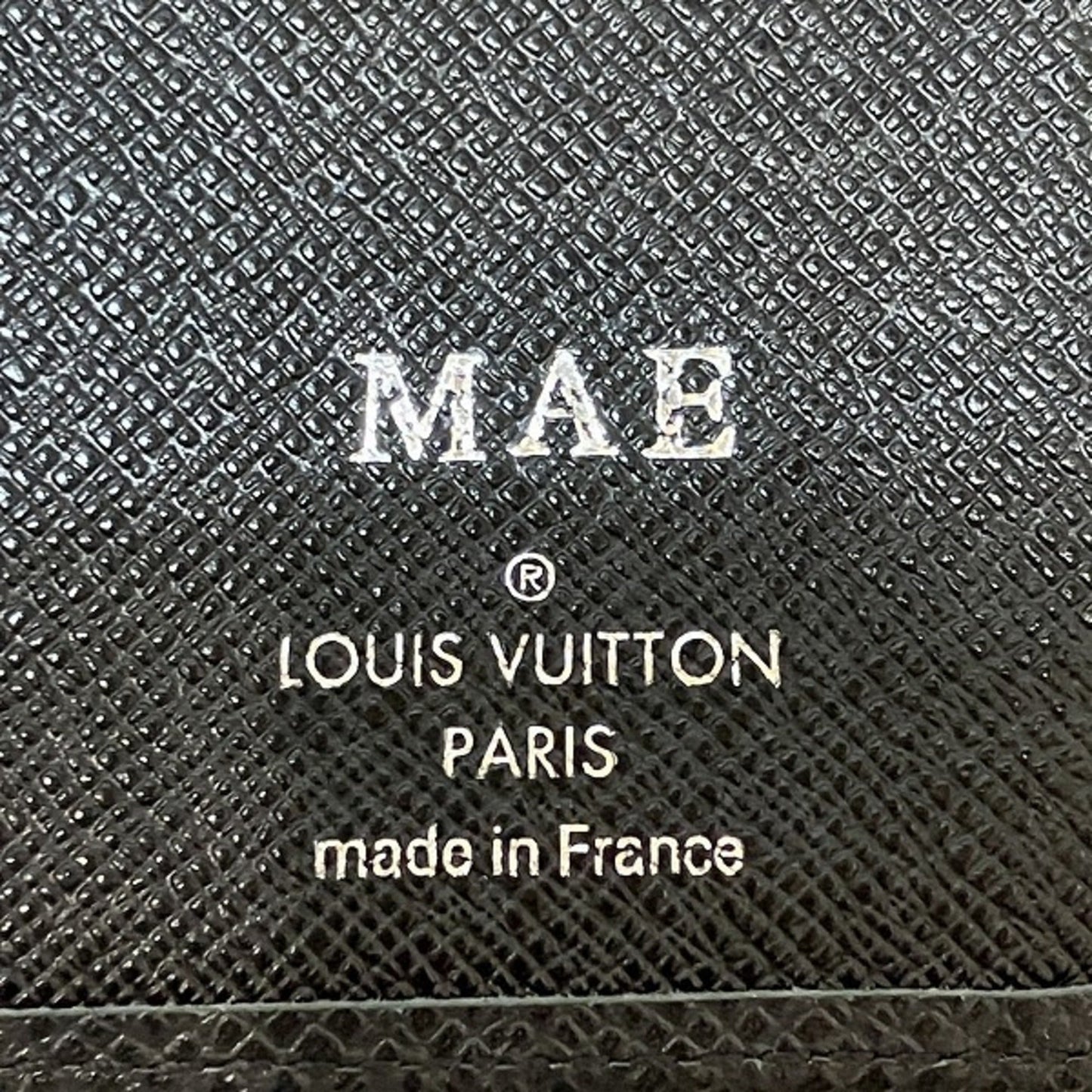 Louis Vuitton  Leather Long Wallet (Bi-Fold)