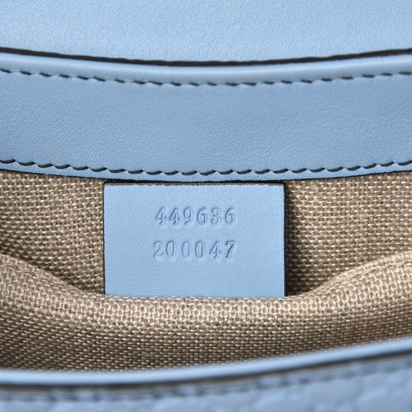 Gucci Emily Shoulder Bag in Mineral Blue