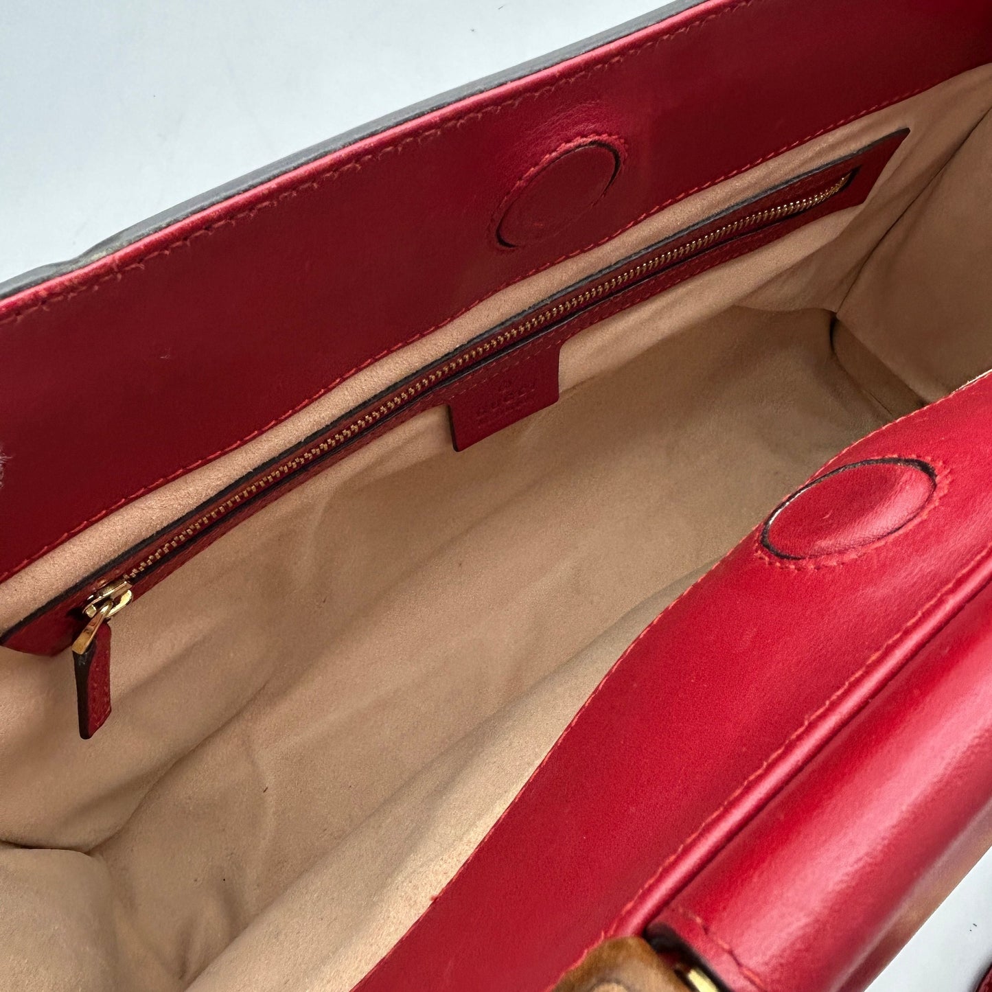 Gucci Faux Pearl Nymphaea - Red Handle Bags, Handbags LA15748