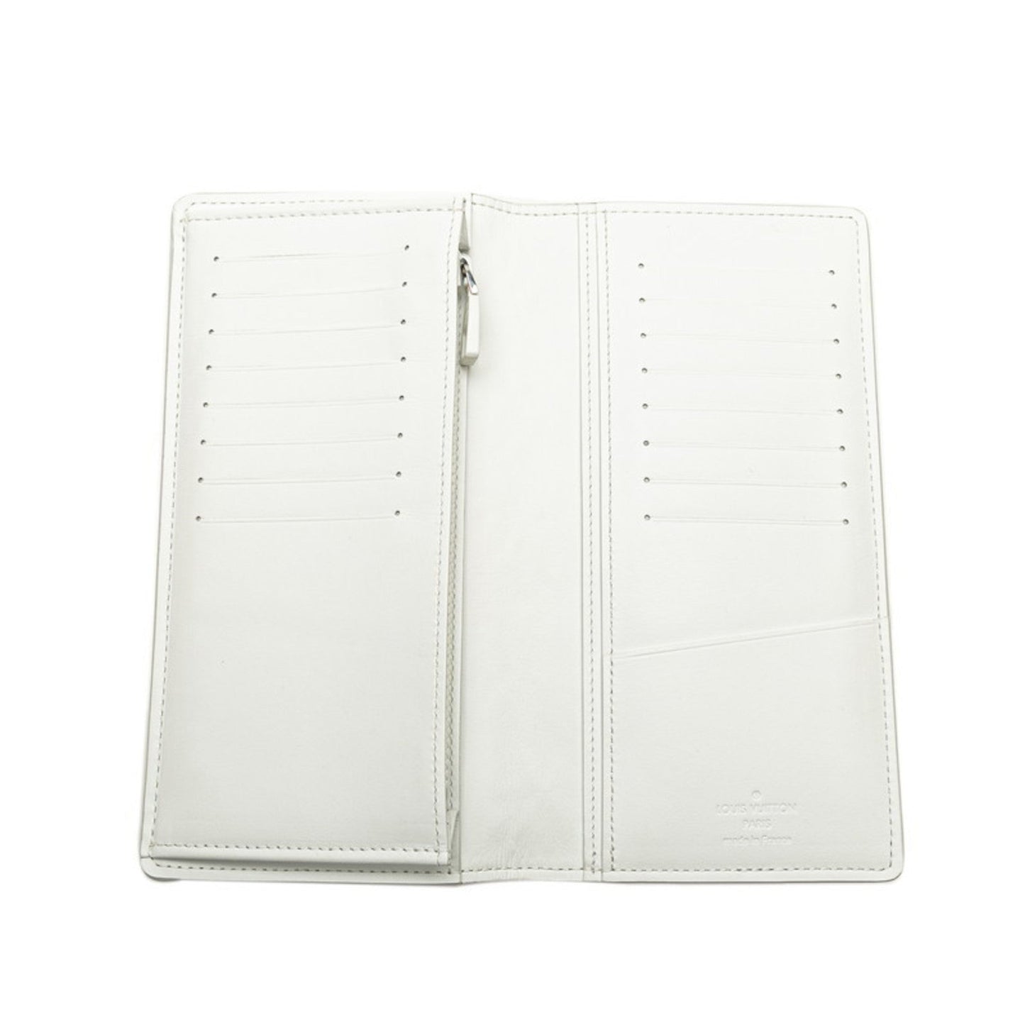 Louis Vuitton  Leather Long Wallet (Bi-Fold)