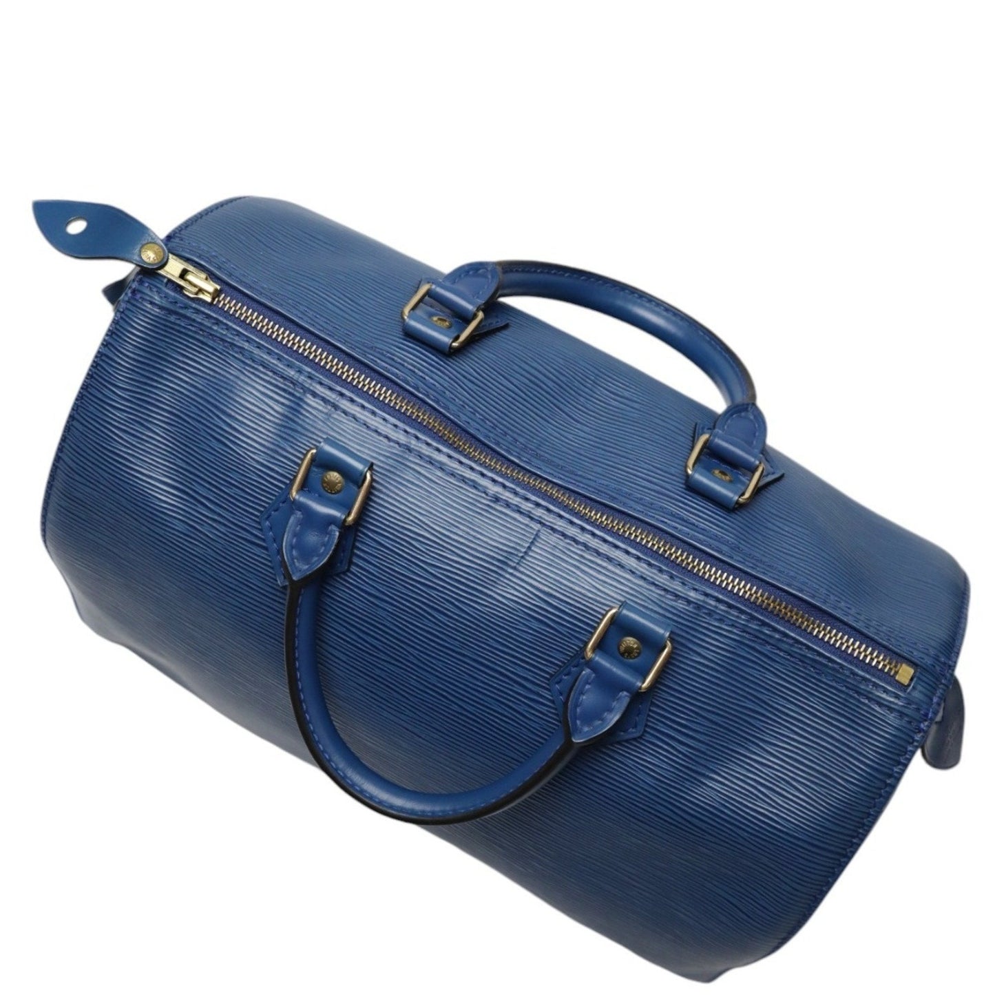 Louis Vuitton Galle Toledo blue Epi Leather Handbag