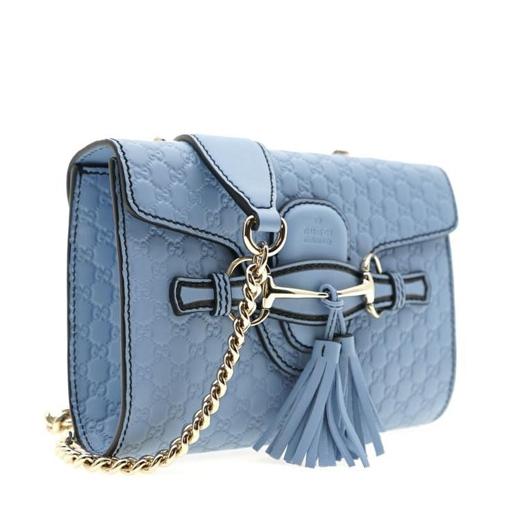 Gucci Emily Shoulder Bag in Mineral Blue