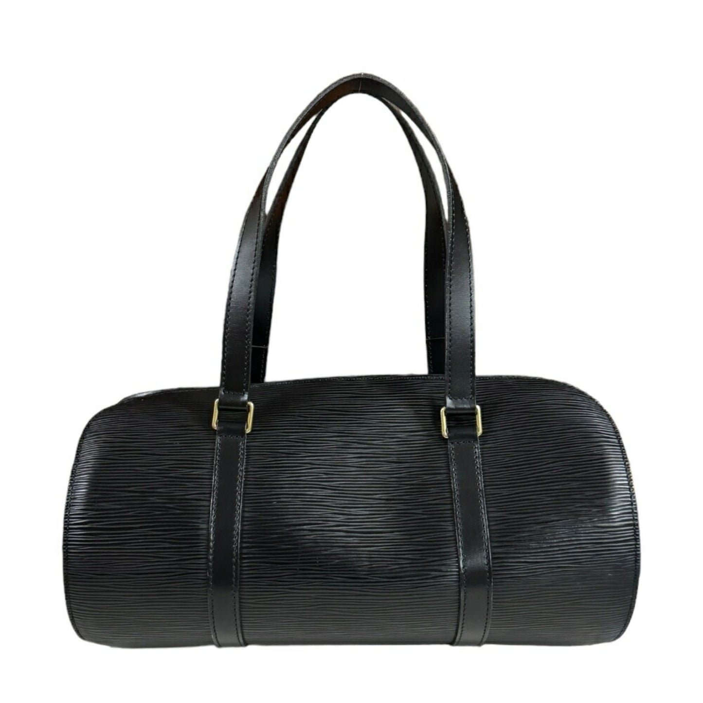 Louis Vuitton Epi  Noir Epi Leather Handbag