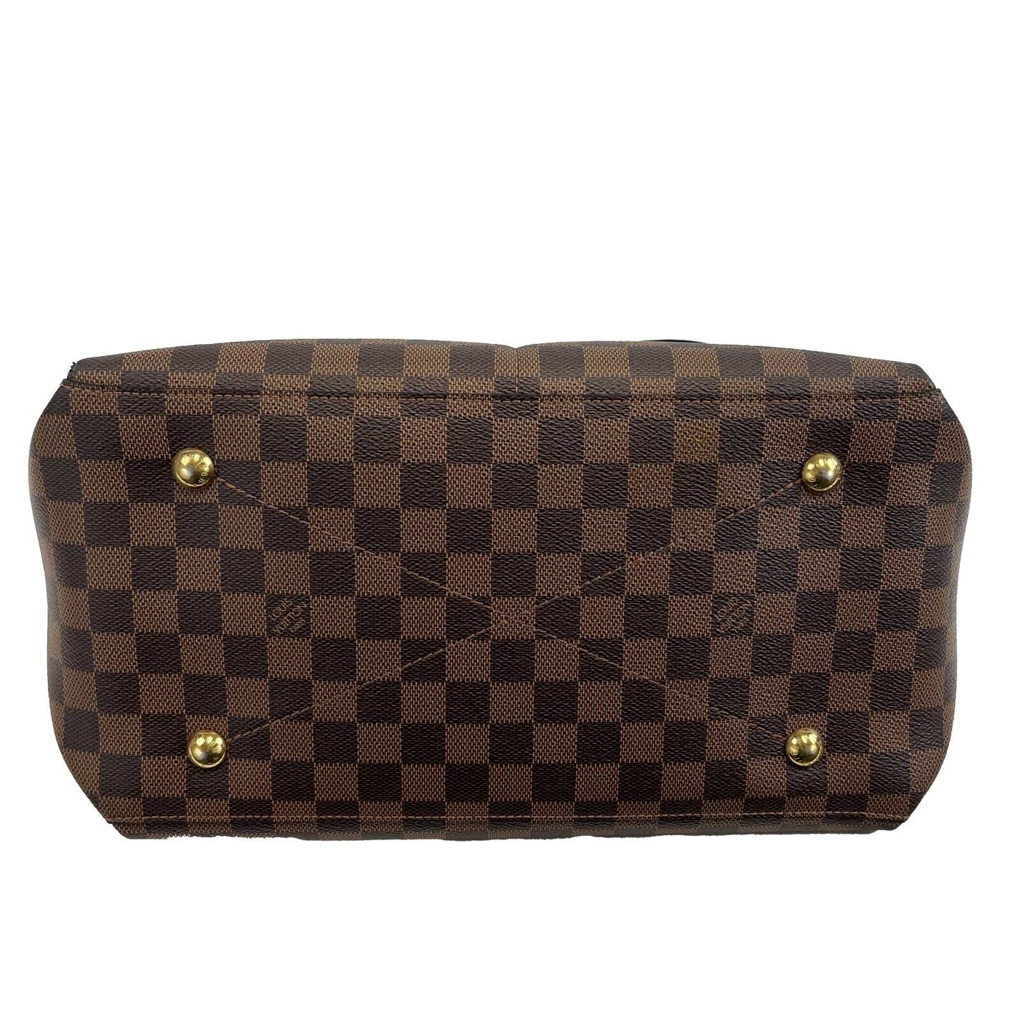 LOUIS VUITTON - Damier Ebene Canvas Maida Hobo - Brown/Green Shoulder Bag