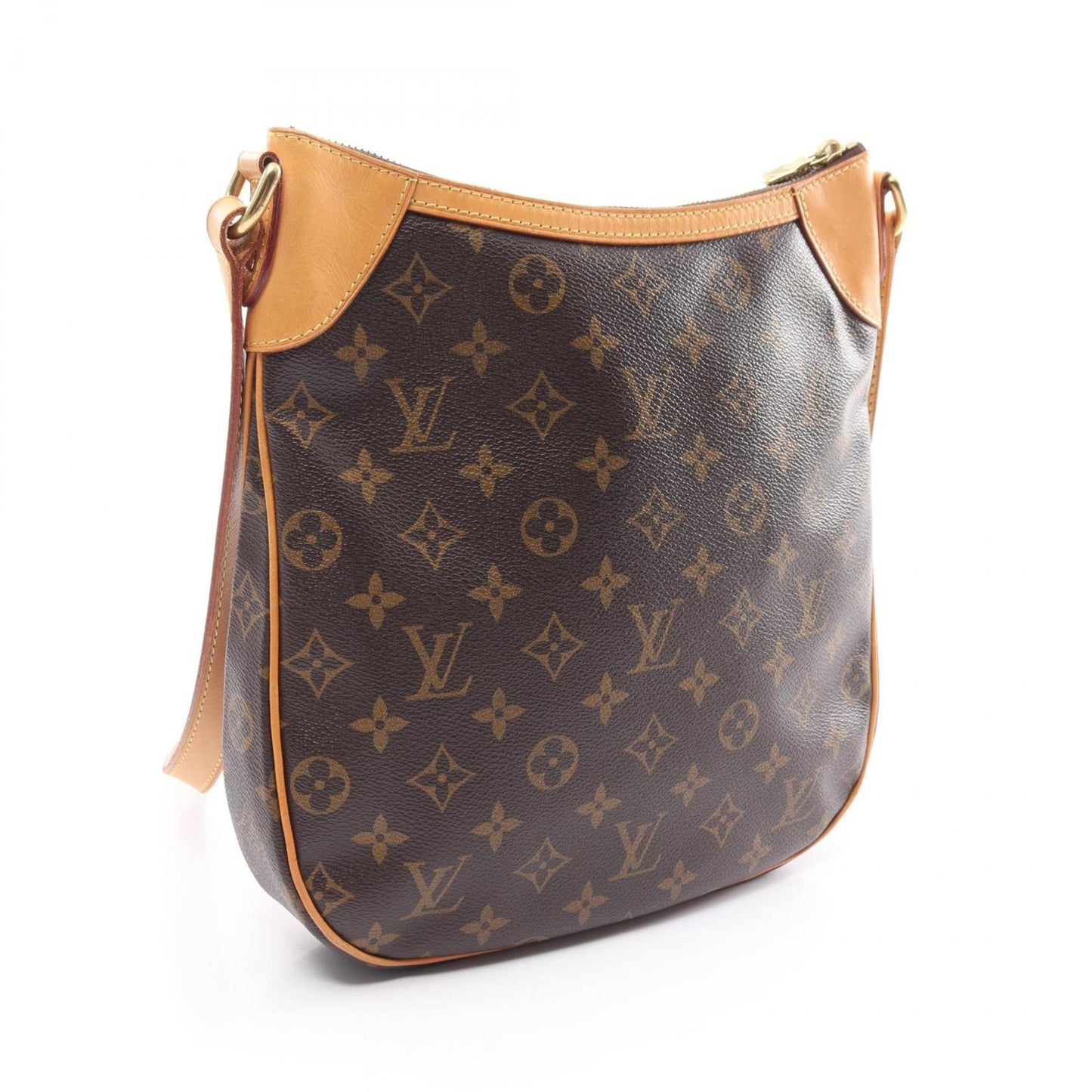 Louis Vuitton  Monogram Coated Canvas Leather Shoulder Bag